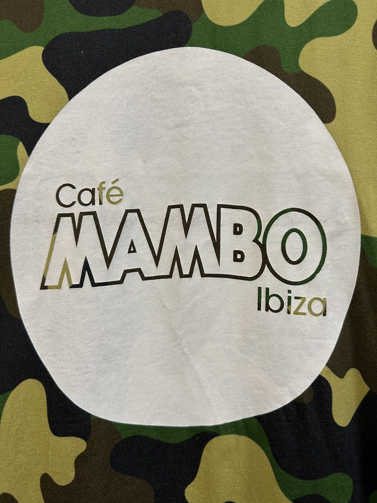Japanese Brand Rare T-Shirt Mambo Cafe Ibiza Surfstyle. Size US XL / EU 56 / 4 - 2 Thumbnail