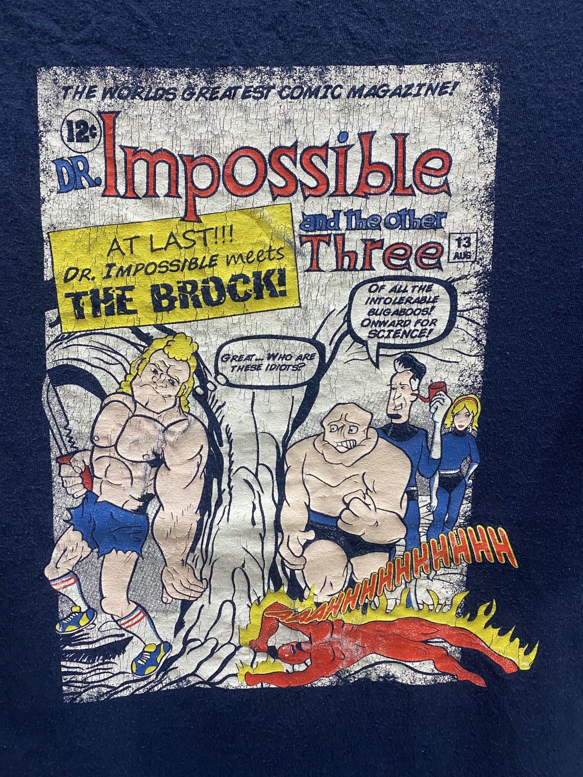 Gildan DR IMPOSSIBLE AND THE OTHER THREE TSHIRT Size US L / EU 52-54 / 3 - 2 Thumbnail