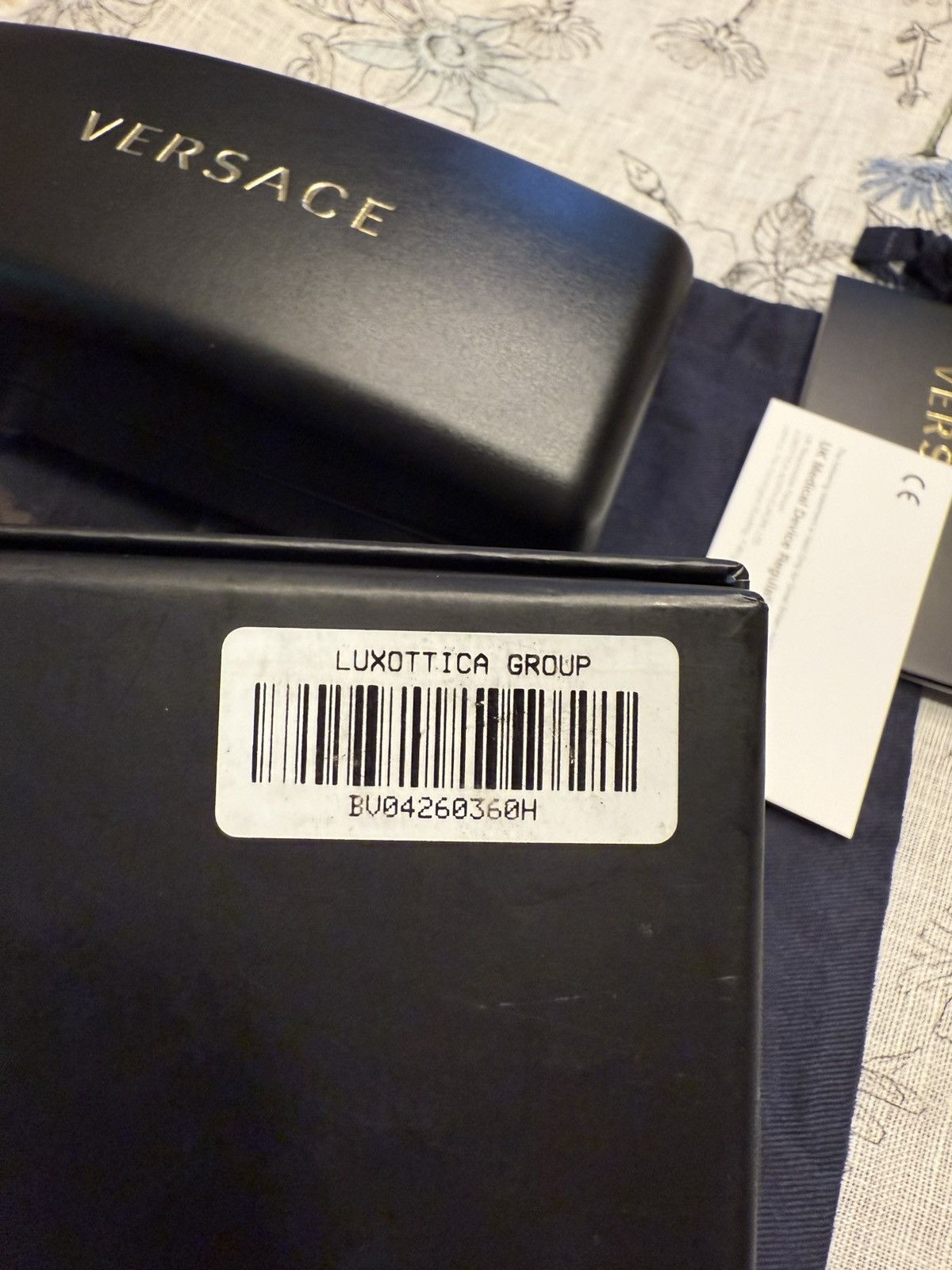 Versace Versace Tortoise Brown Sunglasses Size ONE SIZE - 3 Thumbnail