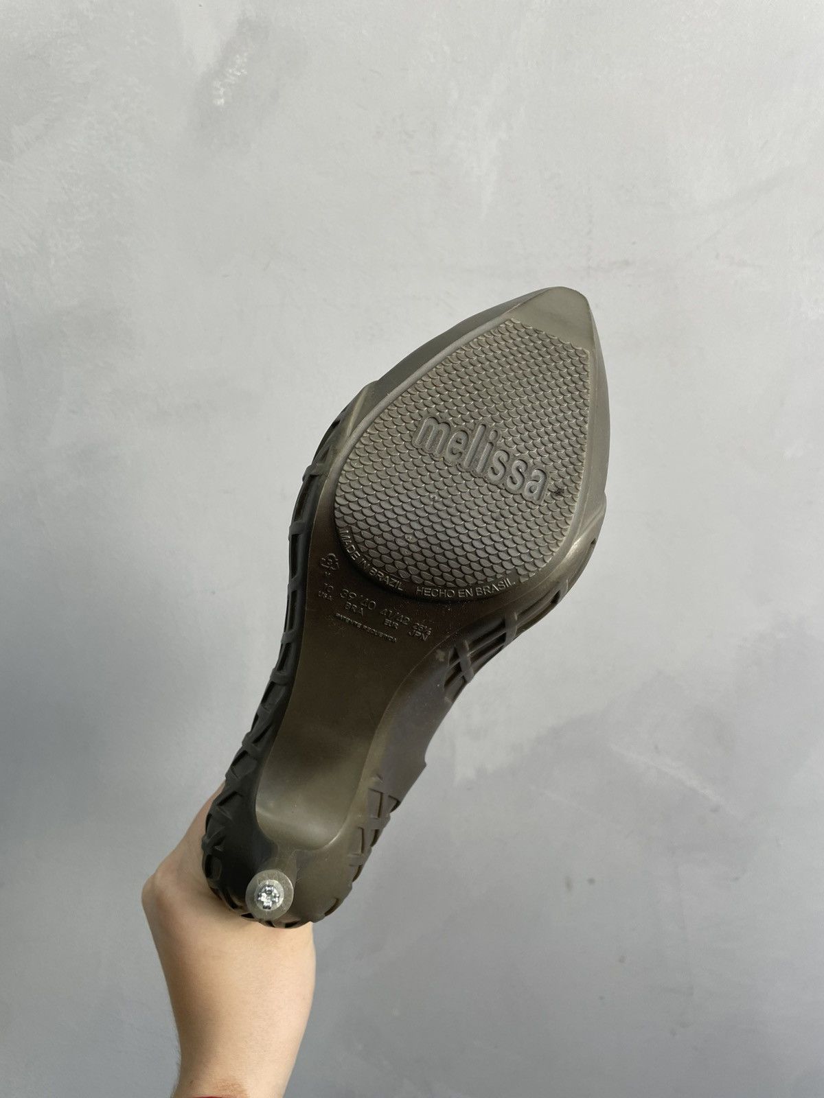 Jean Paul Gaultier Rare rubber melissa x jean paul gaultier heel boots Size US 11 / IT 41 - 7 Thumbnail