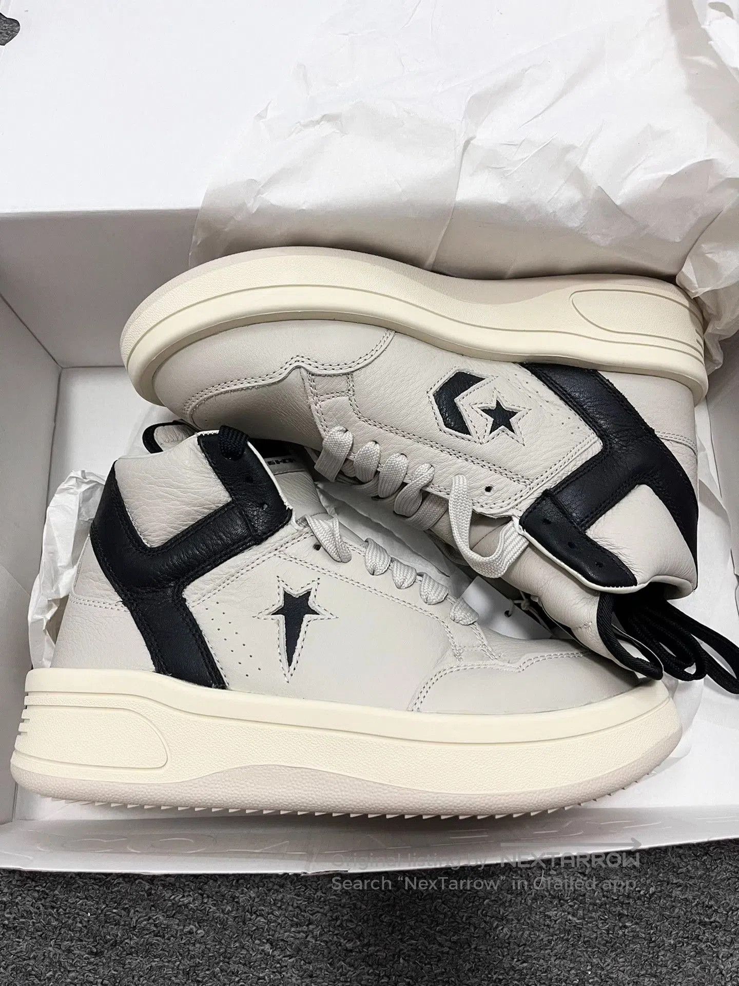 Rick Owens Drkshdw Rick Owens Converse Weapon 4.0 Sneakers. Size US 5 / EU 37 - 2 Thumbnail
