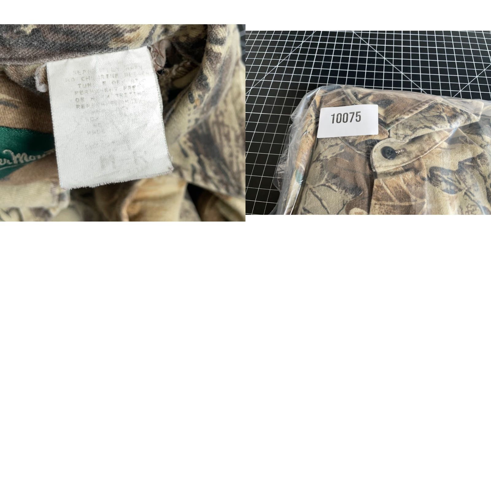 Vintage VINTAGE Gander Mountain Camouflage Flannel Shirt Men’s Medium Brown Camouflage USA Made Size US M / EU 48-50 / 2 - 9 Thumbnail