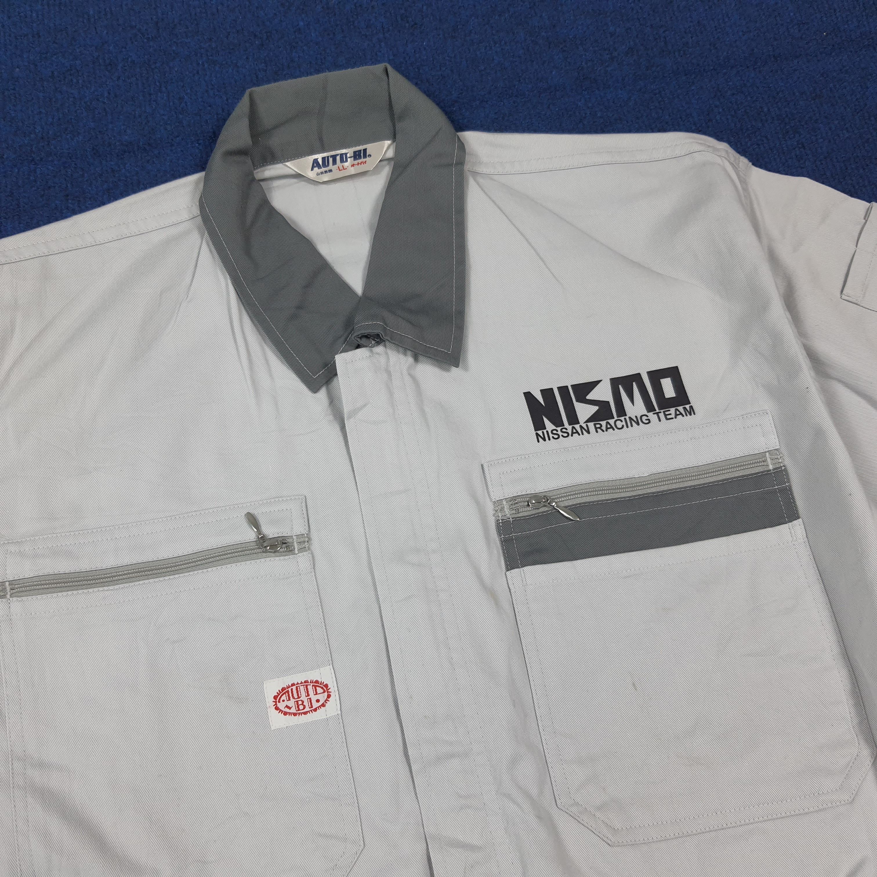 Japanese Brand Vintage NISMO Nissan Racing Team Coverall Jumpsuit C284N20 Size US L / EU 52-54 / 3 - 5 Thumbnail