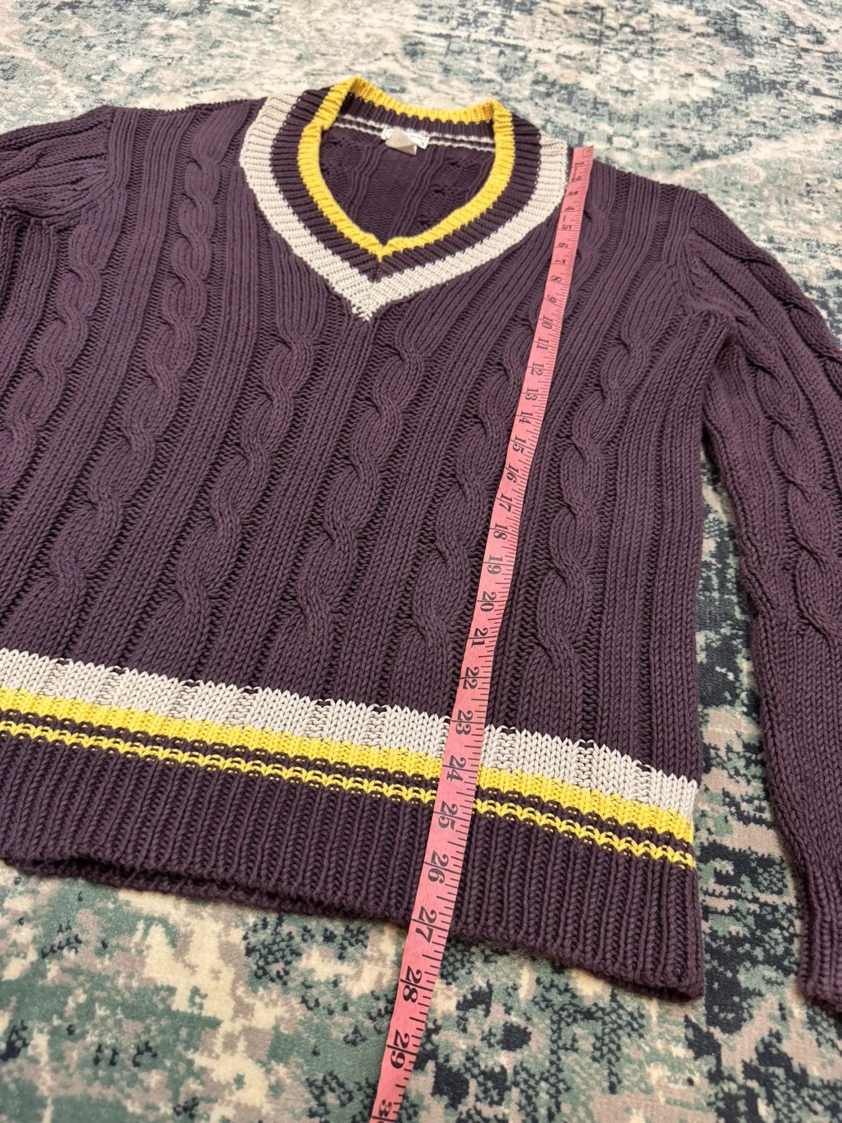 Dries Van Noten DRIES VAN NOTEN MANUS CABLE-KNIT KNITWEAR SWEATER Size US M / EU 48-50 / 2 - 3 Thumbnail