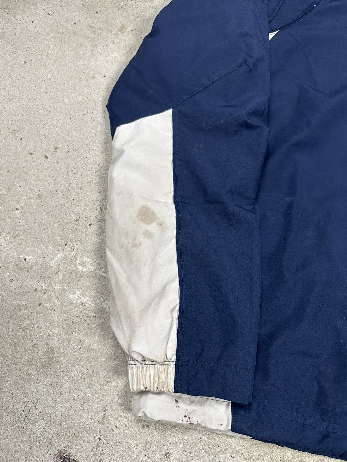 Nike × Vintage Vintage Y2K Nike Navy Track Jacket Swoosh Size US M / EU 48-50 / 2 - 3 Thumbnail
