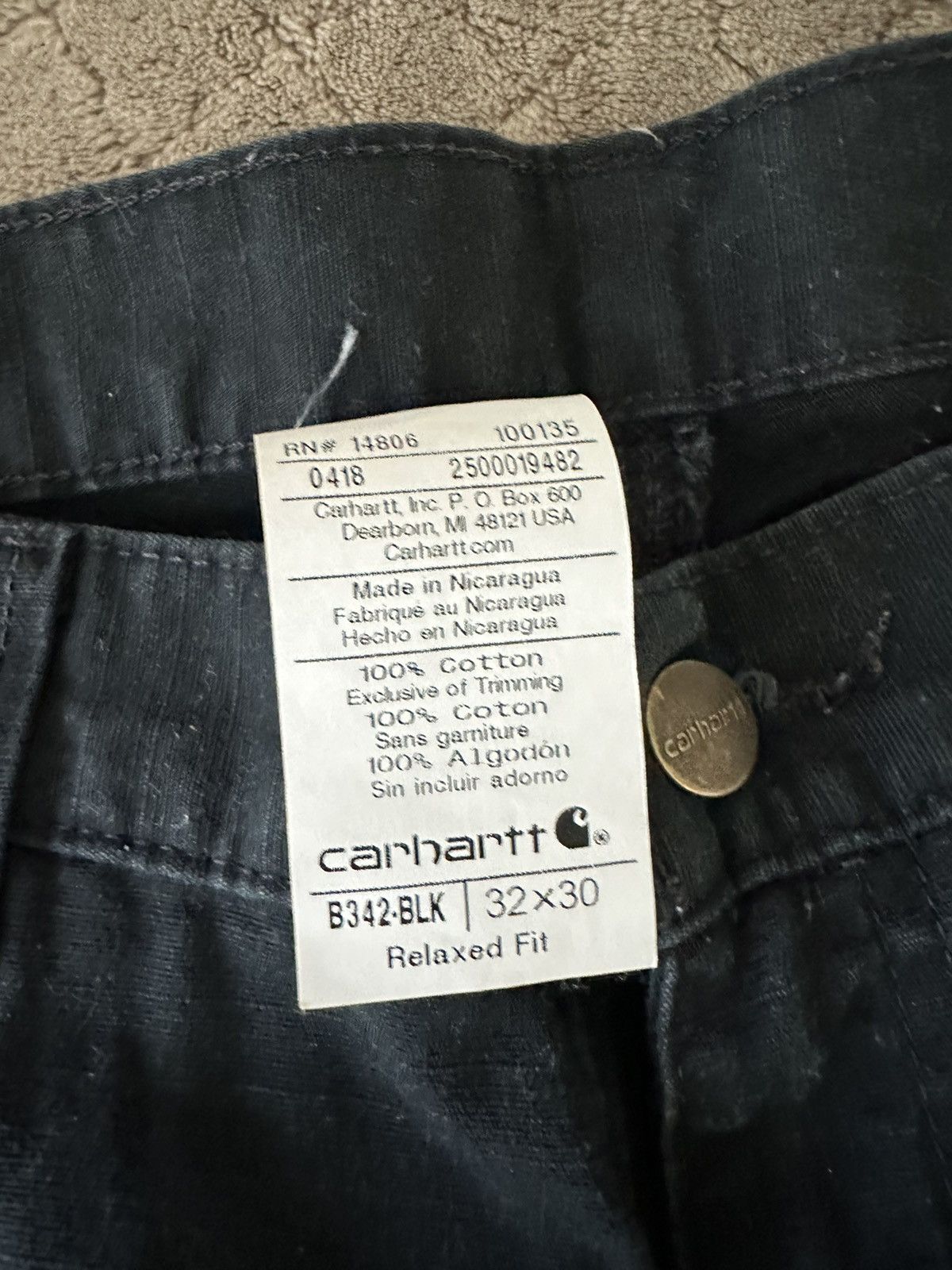 Carhartt Carhartt work pants Size US 32 / EU 48 - 3 Thumbnail