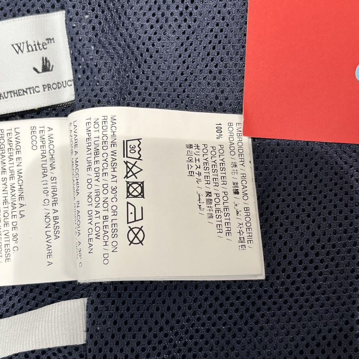 Off-White Off-White Diagonal Jacket Navy Size US XS / EU 42 / 0 - 7 Thumbnail