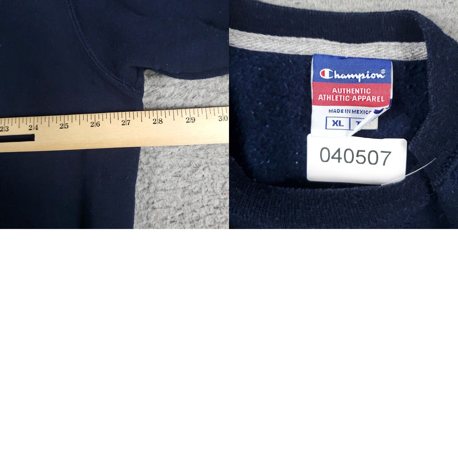 Champion Champion Mens Extra Large XL Blue Casual Pullover Sweatshirt Size US XL / EU 56 / 4 - 8 Thumbnail