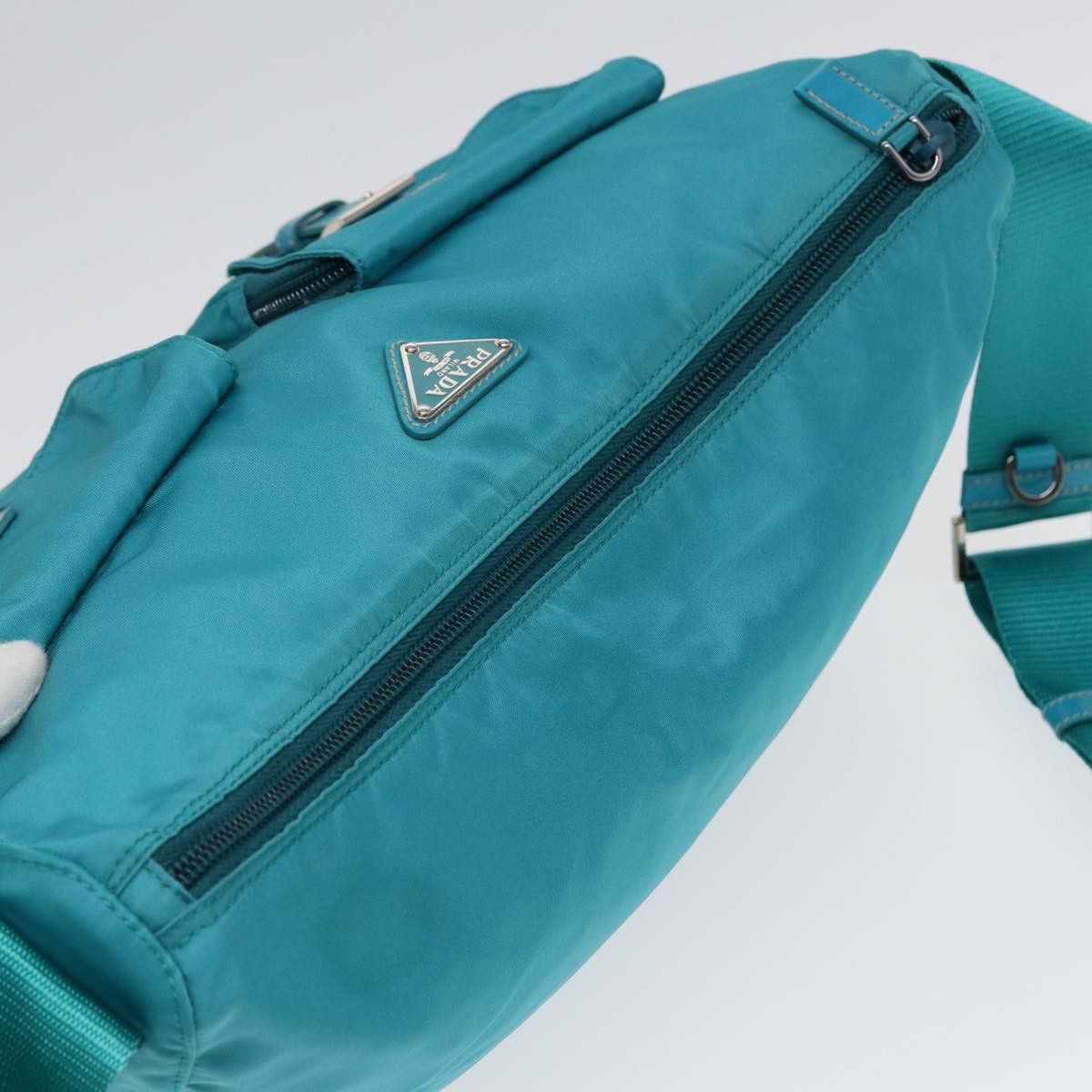 Prada PRADA Shoulder Bag Nylon Turquoise Blue Size ONE SIZE - 6 Thumbnail