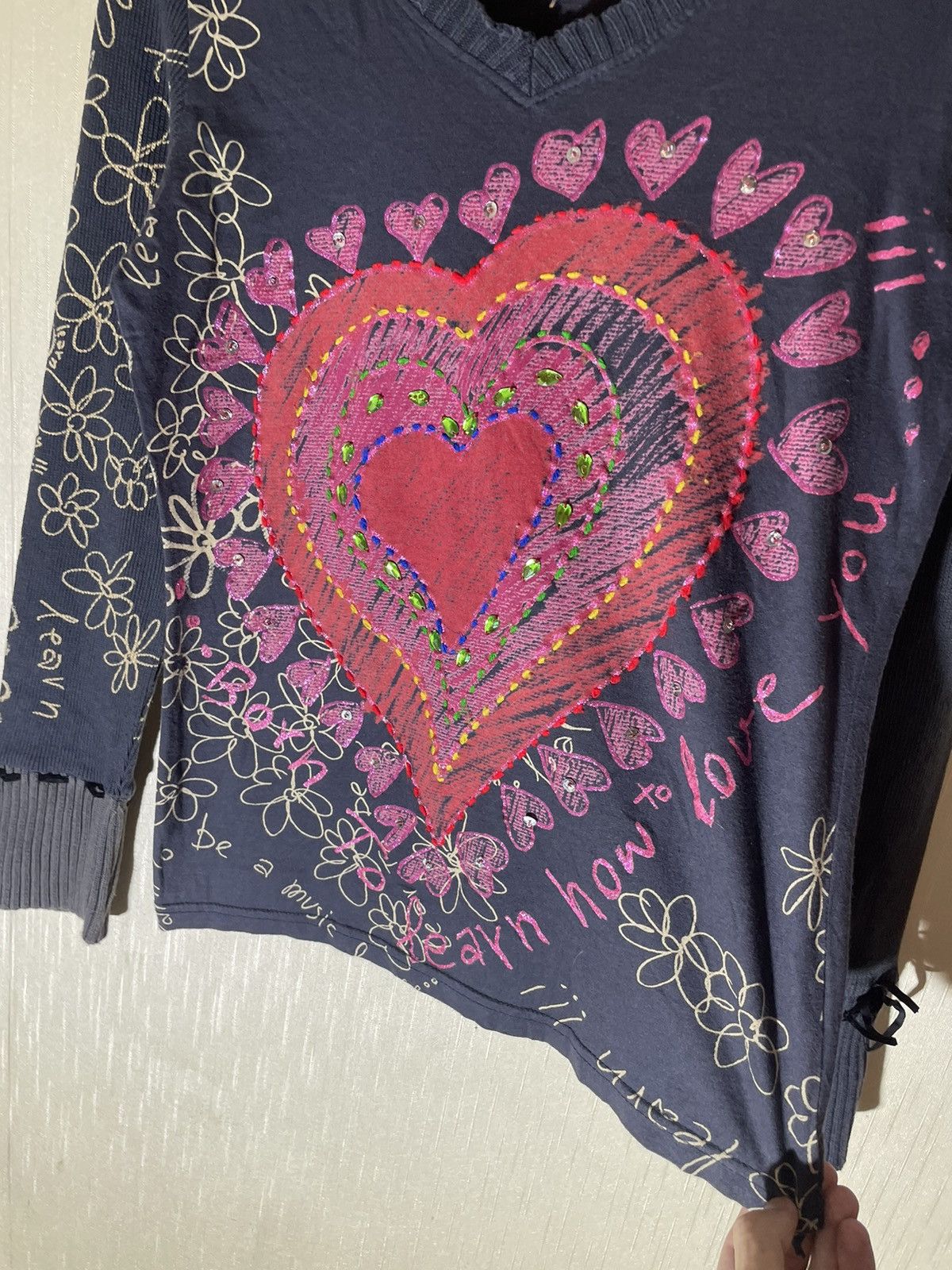 Desigual × Japanese Brand Desigual Streetwear Japanese sweater Size S / US 4 / IT 40 - 4 Thumbnail