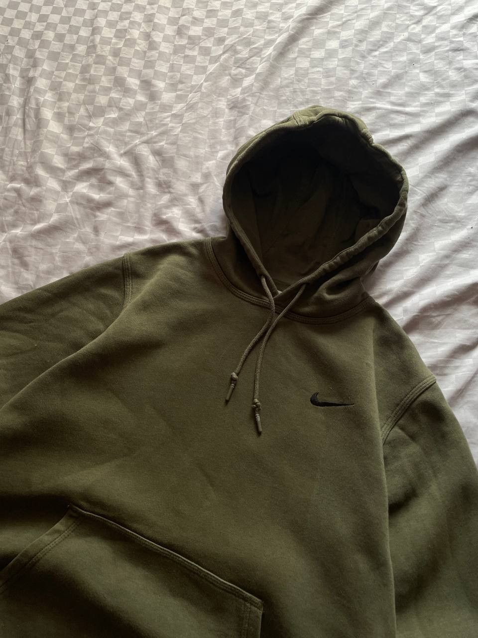 Nike Vintage Nike Hoodie Boxy Fit Mini Swoosh Y2K Rare Size US M / EU 48-50 / 2 - 4 Thumbnail