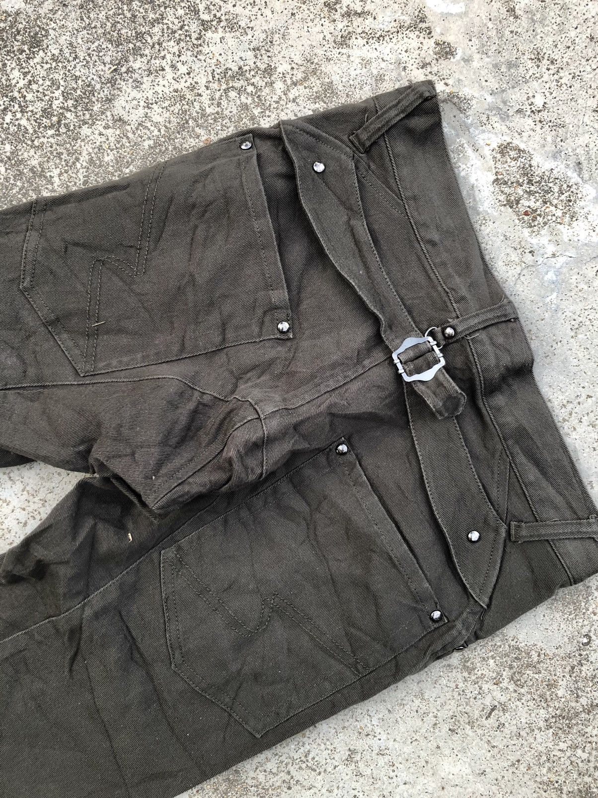 semanticdesign RECONSTRUCTED BUCKLE BACK STRECTHABLE PANT Size US 28 / EU 44 - 5 Thumbnail