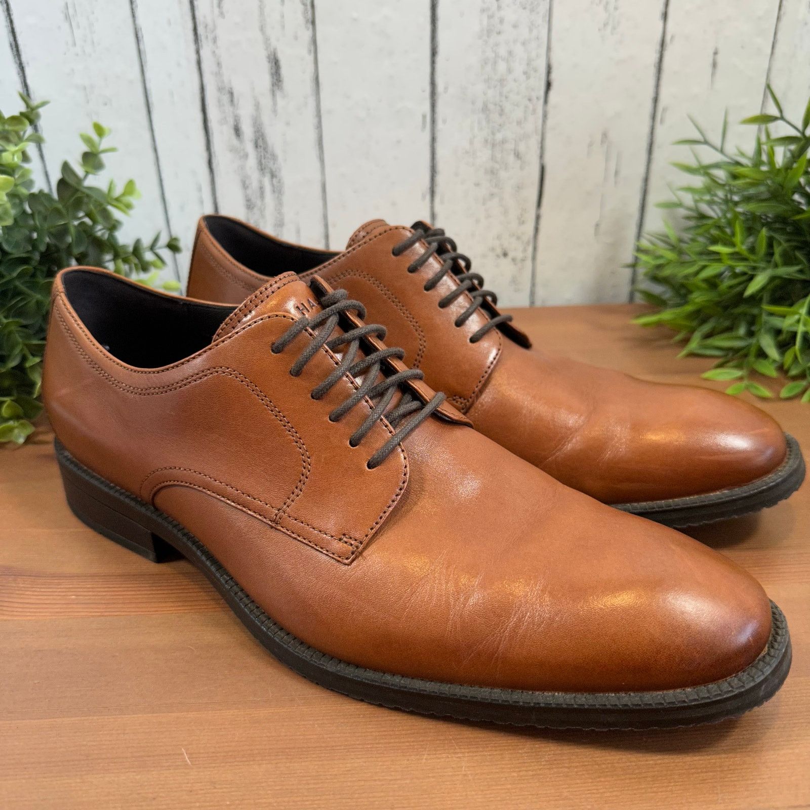 Cole Haan Men's Modern Essentials Plain Oxford Dress Shoes