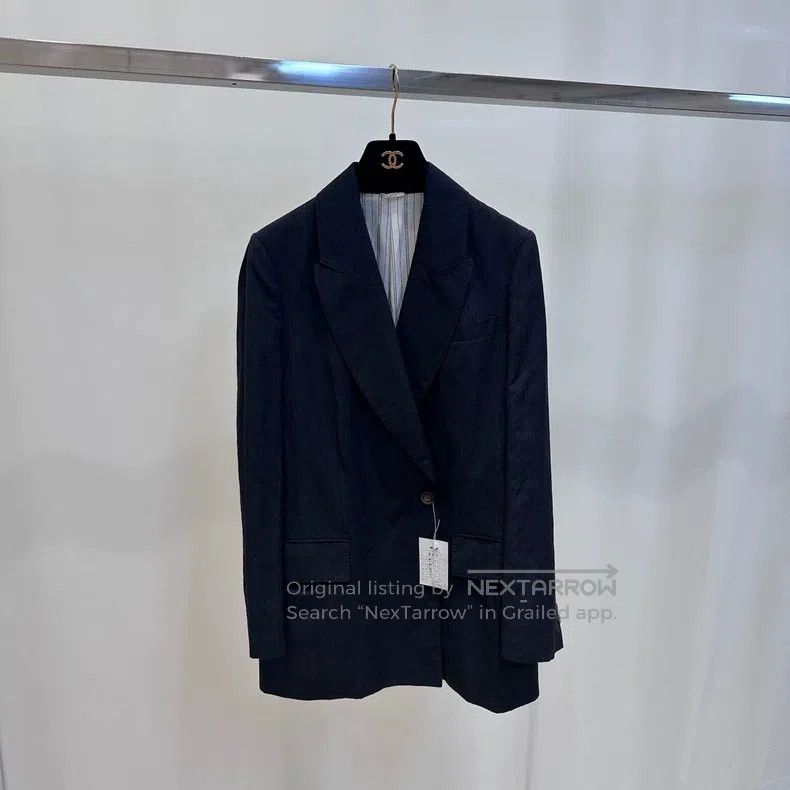 Brunello Cucinelli Brunello Cucinelli Dark Grey Blazer Size XS / US 0-2 / IT 36-38 - 1 Thumbnail