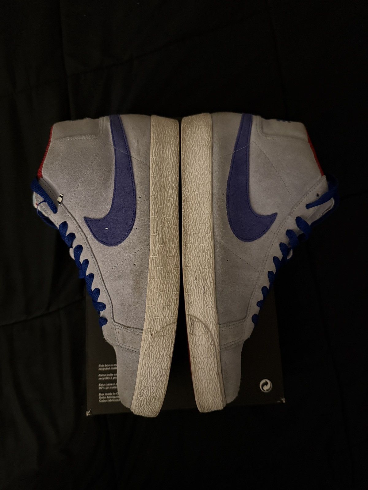 Nike NIKE Hi Uprise SB Blazer Sneakers Chicago High 2008 Size US 9.5 / EU 42-43 - 2 Thumbnail