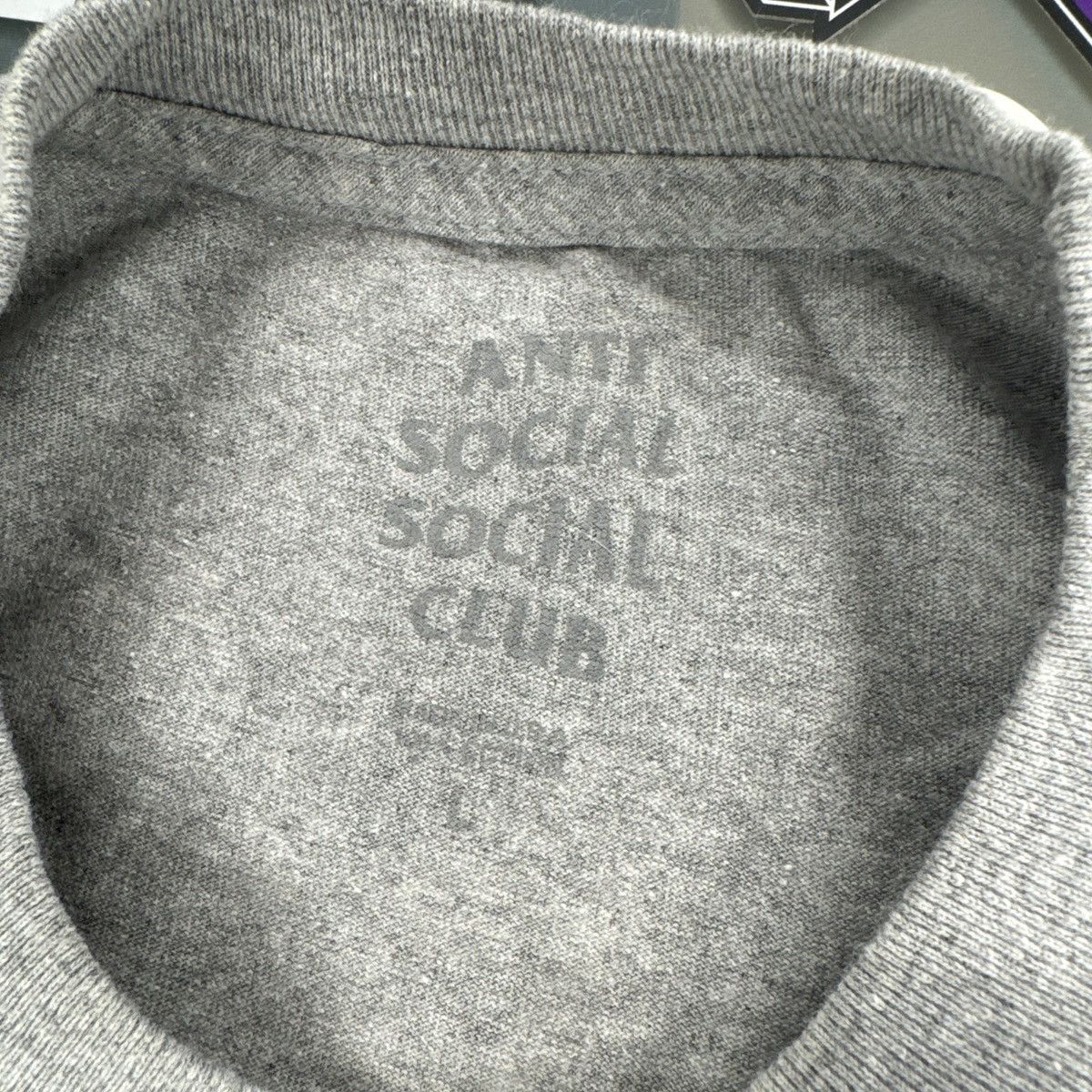 Anti Social Social Club Anti Social Social Club Bronx Tee Heather Gray Sz Large Size US L / EU 52-54 / 3 - 5 Thumbnail