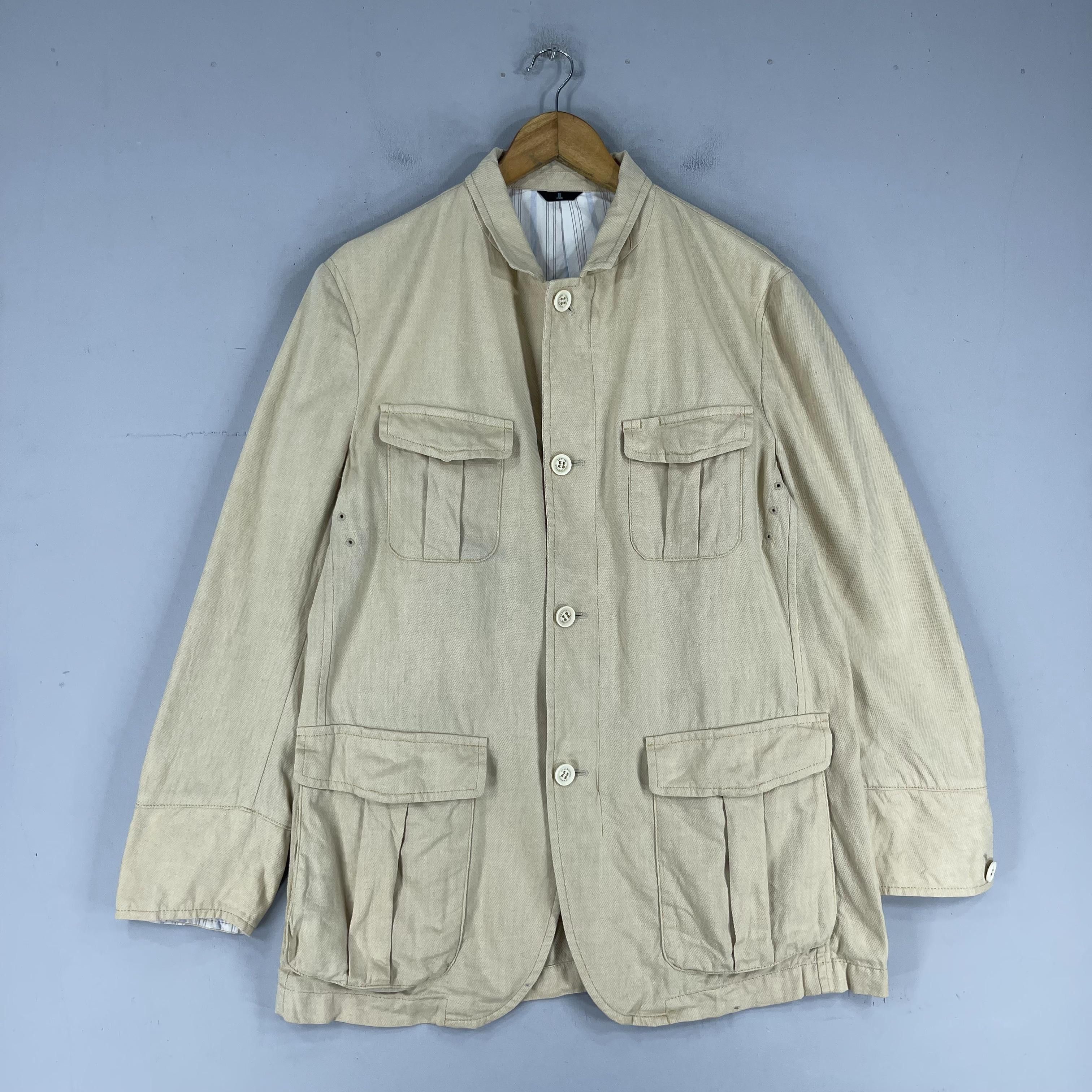Lanvin Vintage LANVIN Four Pocket Blazer Style Rayon Jacket Size M / US 6-8 / IT 42-44 - 3 Thumbnail