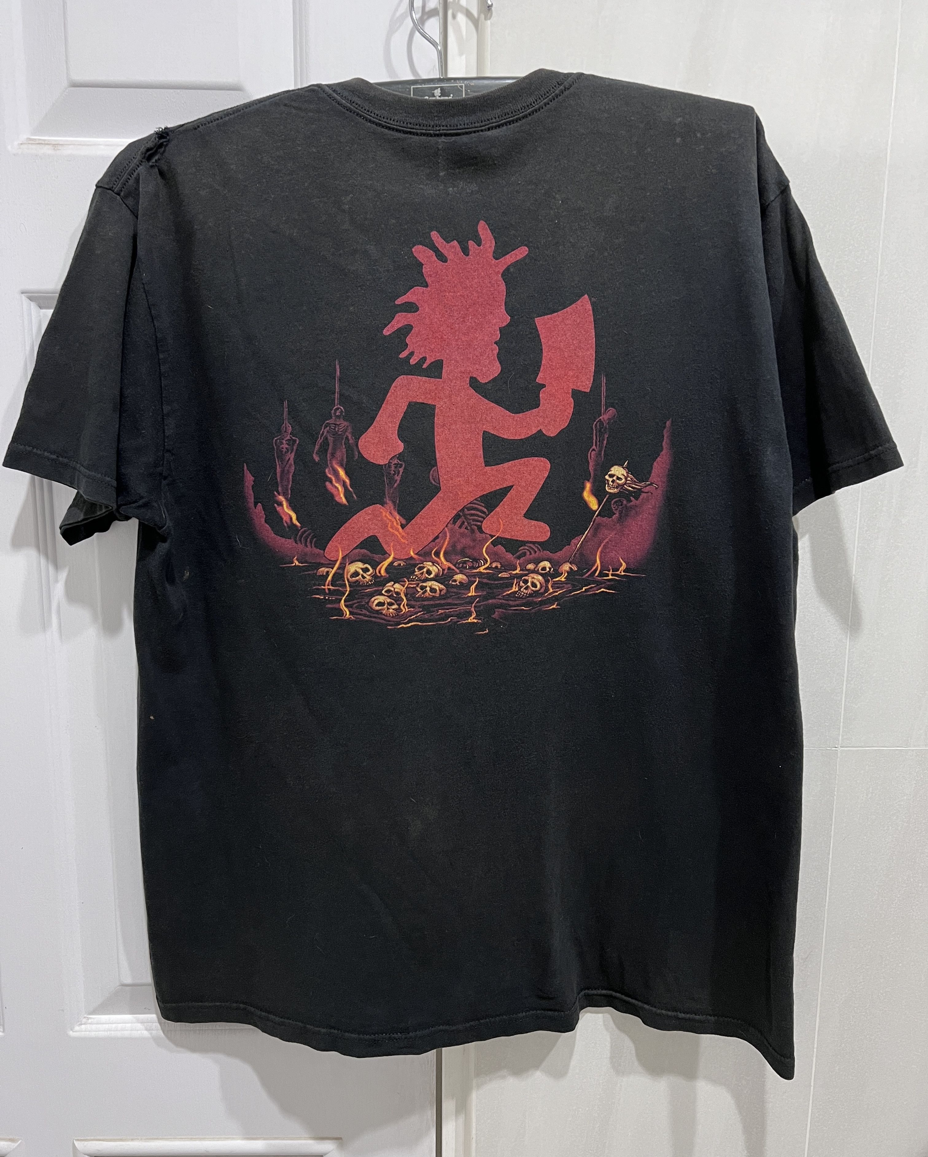 Band Tees Vintage Y2K Insane Clown Posse ICP Tee XL Faded Size US XL / EU 56 / 4 - 3 Thumbnail