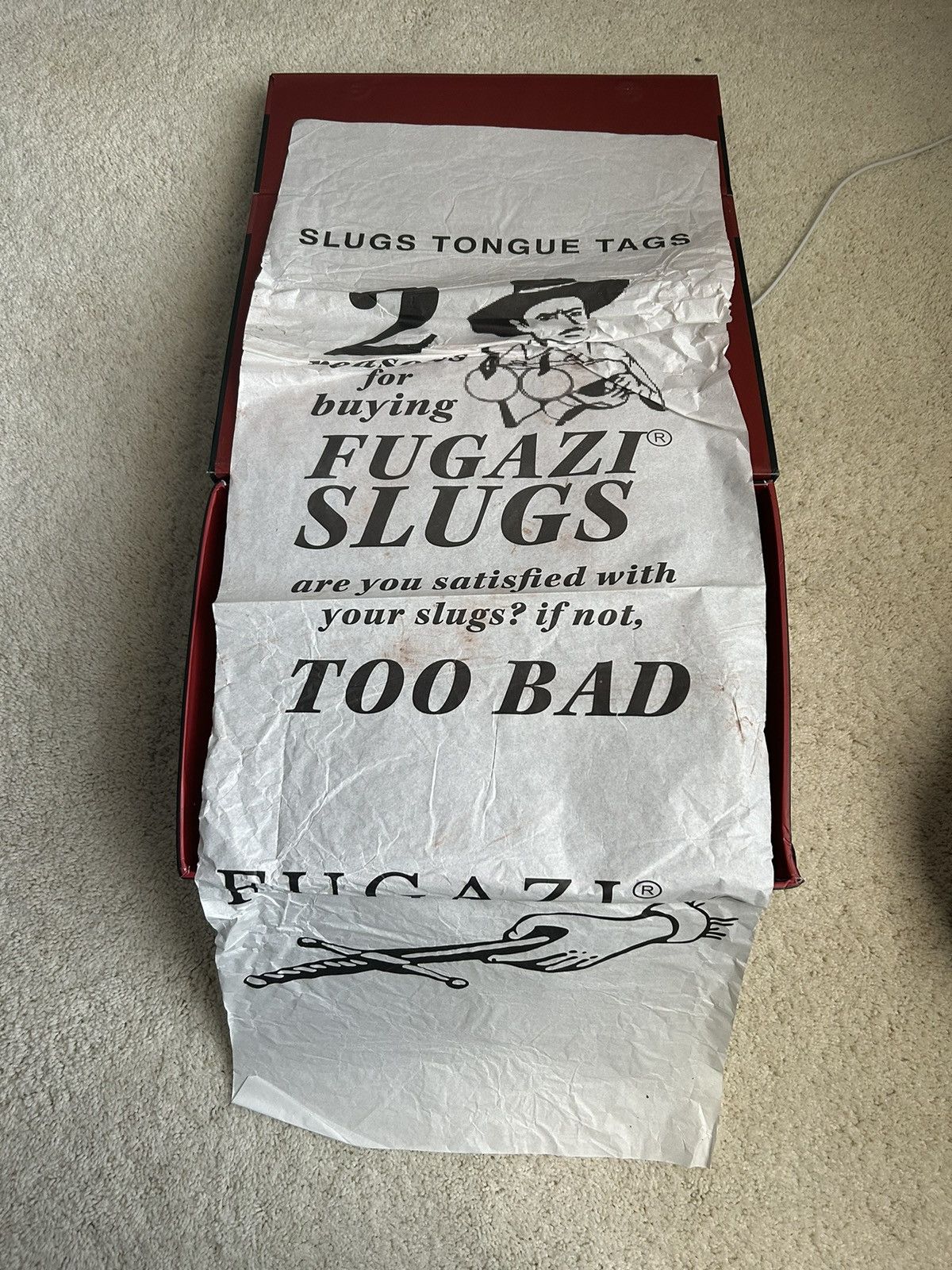Fugazi Fugazi Slug Dunk Size US 9 / EU 42 - 11 Thumbnail
