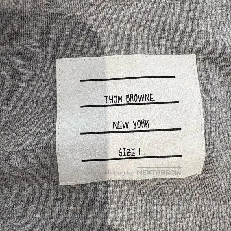 Thom Browne Thom Browne Men's Gray Short Sleeve Polo . Size US S / EU 44-46 / 1 - 6 Thumbnail