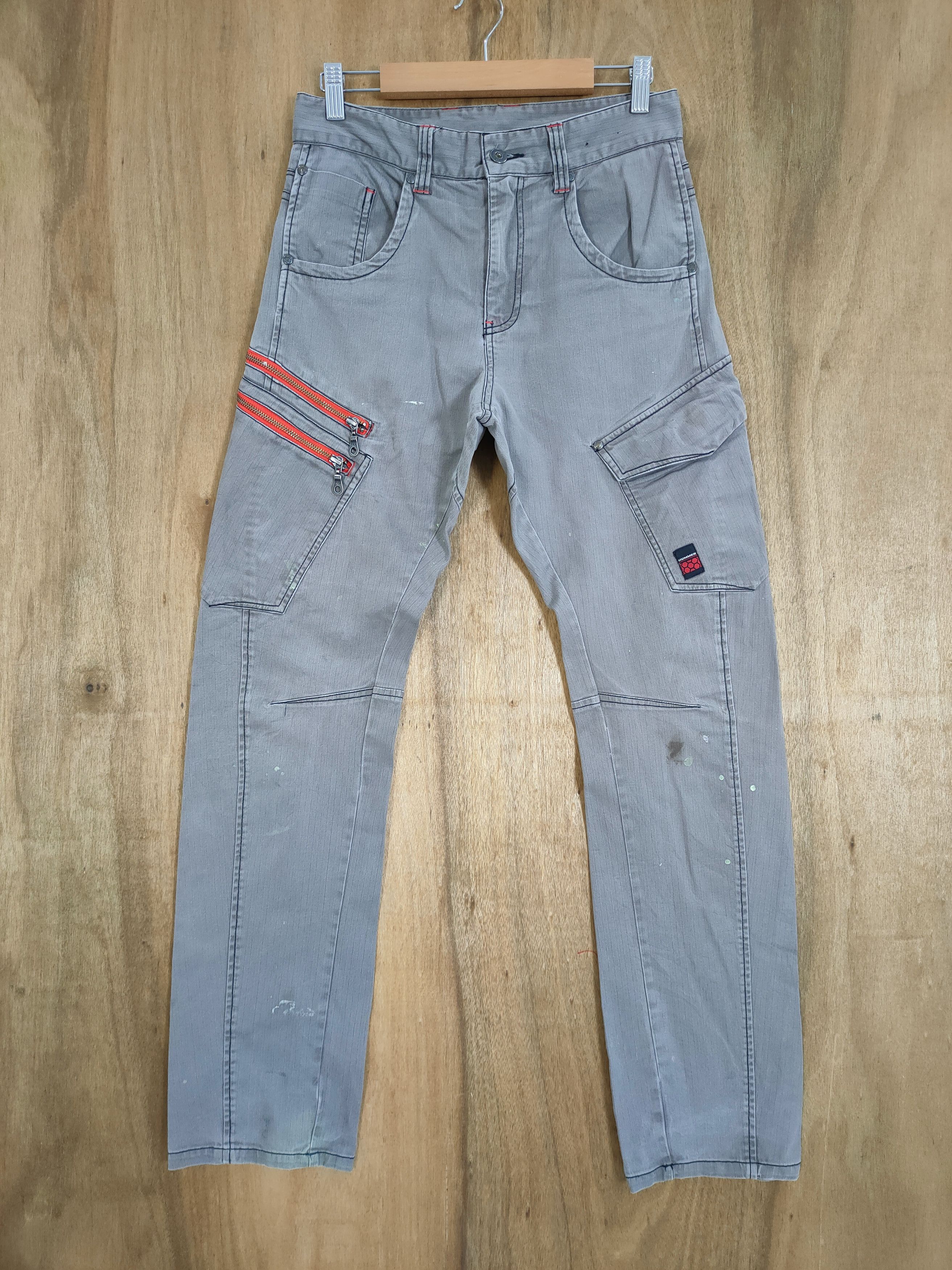 Japanese Brand HUMMER BONDAGE CARGO PANTS Size US 29 - 1 Thumbnail