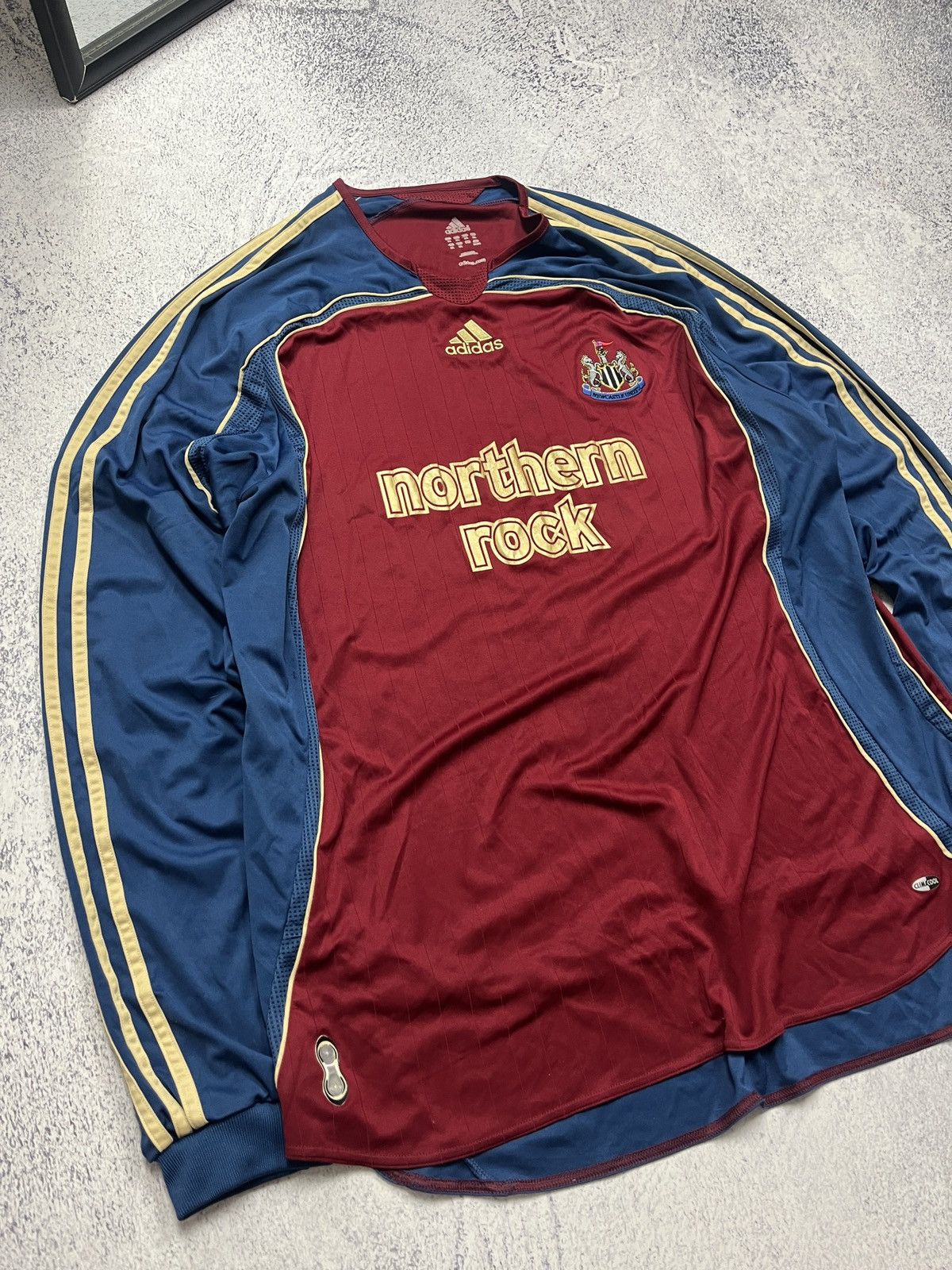 Adidas Adidas Newcastle United 2006 Away Longsleeve Soccer Jersey Size US XXL / EU 58 / 5 - 5 Thumbnail