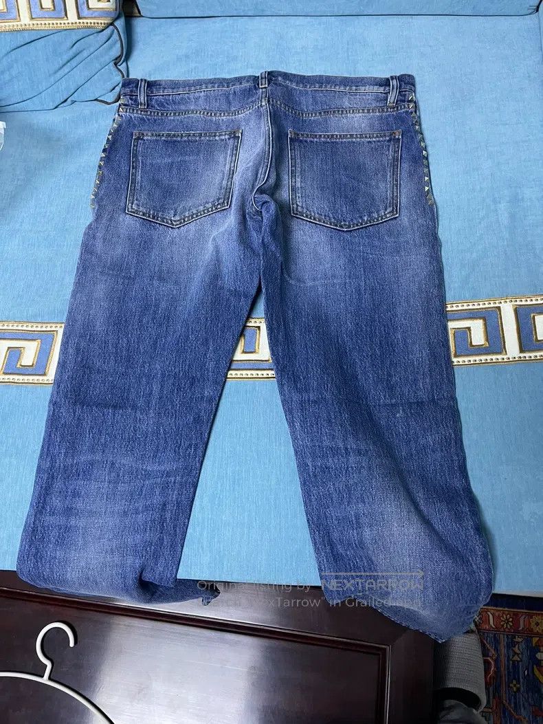 Valentino Valentino Willow studded jeans Size 32" / US 10 / IT 46 - 2 Thumbnail
