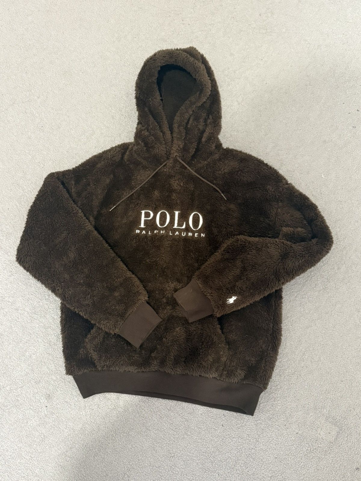 Polo Ralph Lauren Ralph Lauren polo - brown fur hoodie size small Size US S / EU 44-46 / 1 - 1 Thumbnail