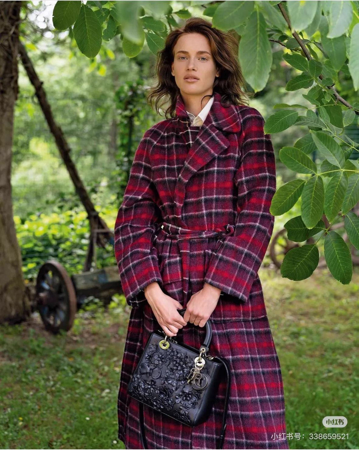 Dior Dior Runway Camel Hair & Wool Check Coat 38 Size S / US 4 / IT 40 - 7 Thumbnail