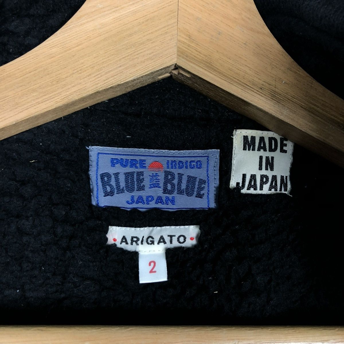 Blue Blue Japan 🔥BLUE BLUE WOOL DOUBLE BREAST JACKET ARIGATO JAPAN Size US M / EU 48-50 / 2 - 13 Thumbnail