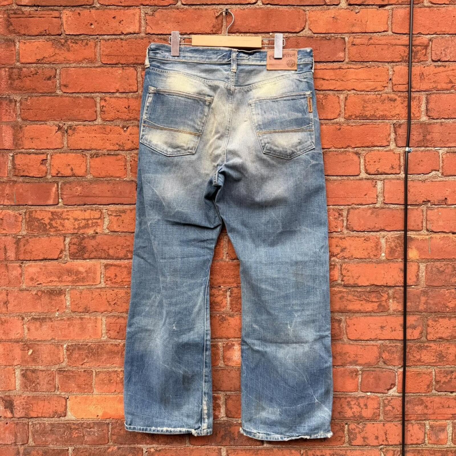 Abercrombie & Fitch vintage Ezra fitch boot cut jeans 00s 32x30 Size US 32 / EU 48 - 5 Thumbnail