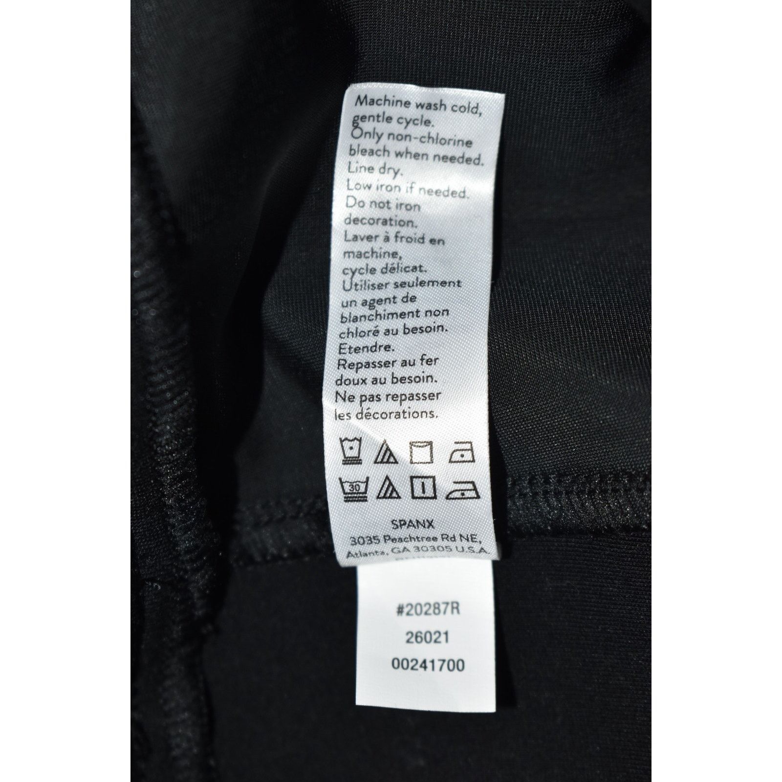 Spanx SPANX Classic Black Ponte Straight Satin Tape Pants Size M Size 29" - 8 Thumbnail