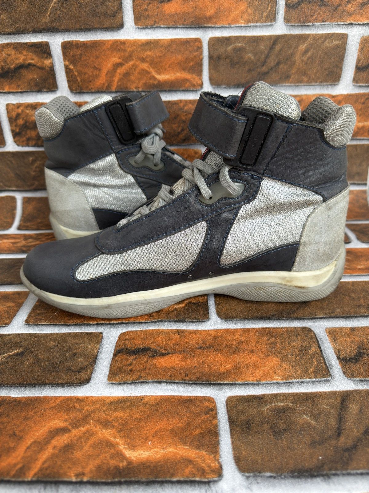 Prada 🔥🛸 America cup trainers Size US 10 / EU 43 - 12 Thumbnail