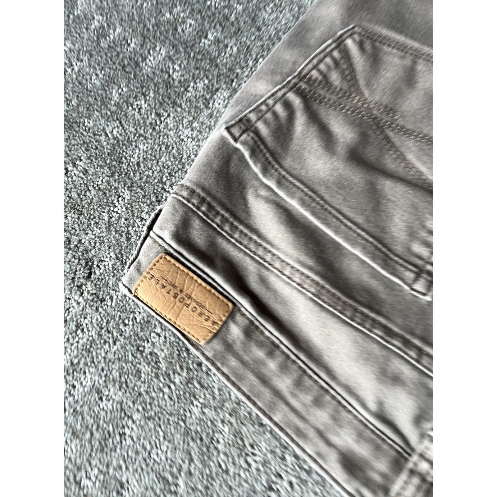 Aeropostale AEROPOSTALE Jeans Womens Size 4 Reg High Waist Jegging Brown, 5-Pocket Denim, Stretch, Light Wash, Regular Fit - Adult Women Size 27" / US 4 / IT 40 - 7 Thumbnail
