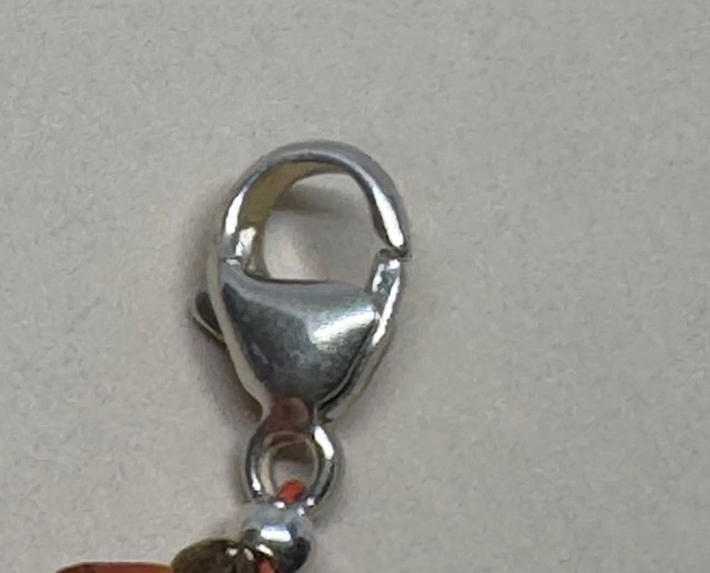 The Unbranded Brand Sterling Silver Paw Print Bracelet – 7" Size ONE SIZE - 6 Thumbnail