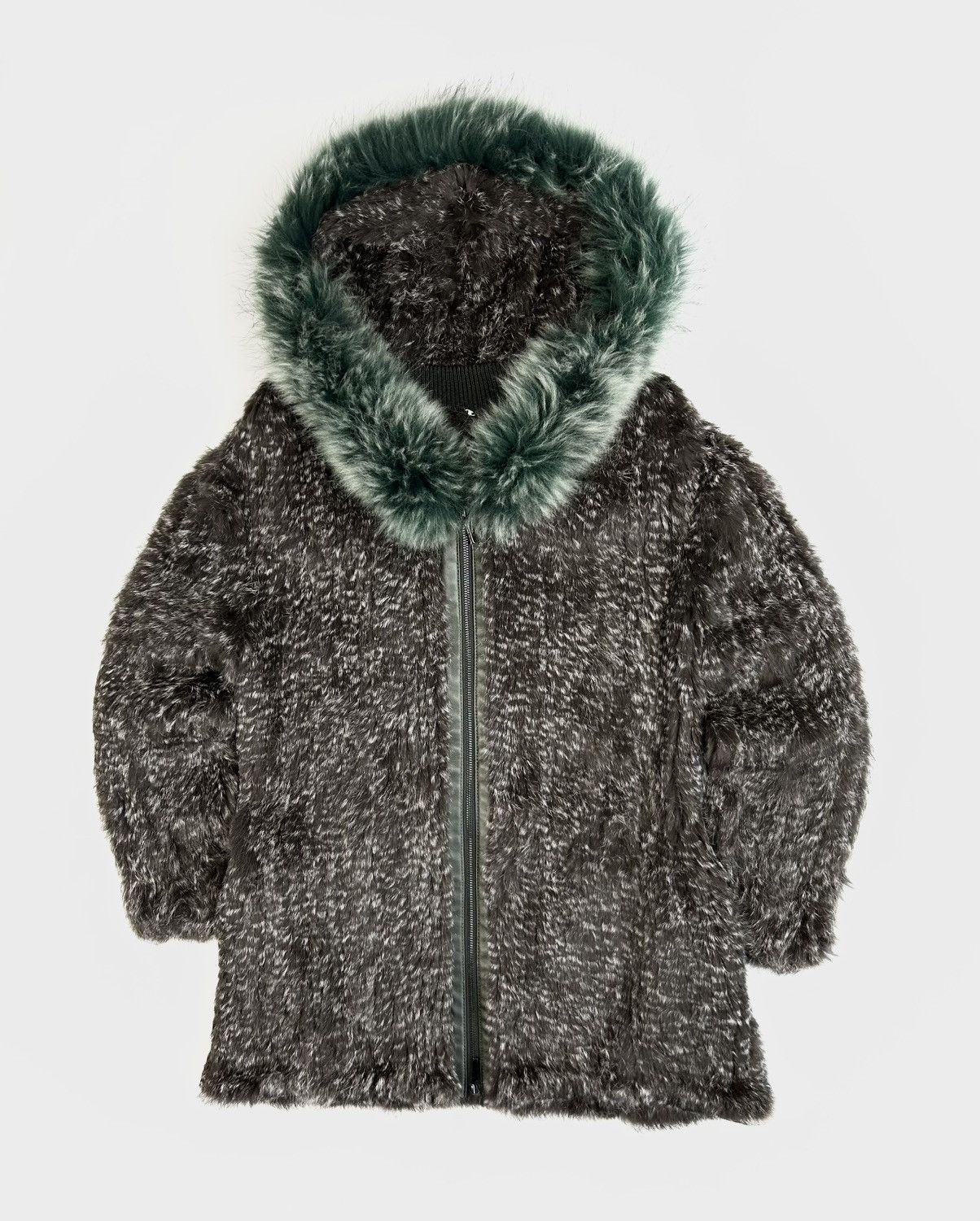 TWINSET × Vintage rare Twin Set Simona Barbieri Fur Cardi Coat Avant Garde Size M / US 6-8 / IT 42-44 - 1 Thumbnail