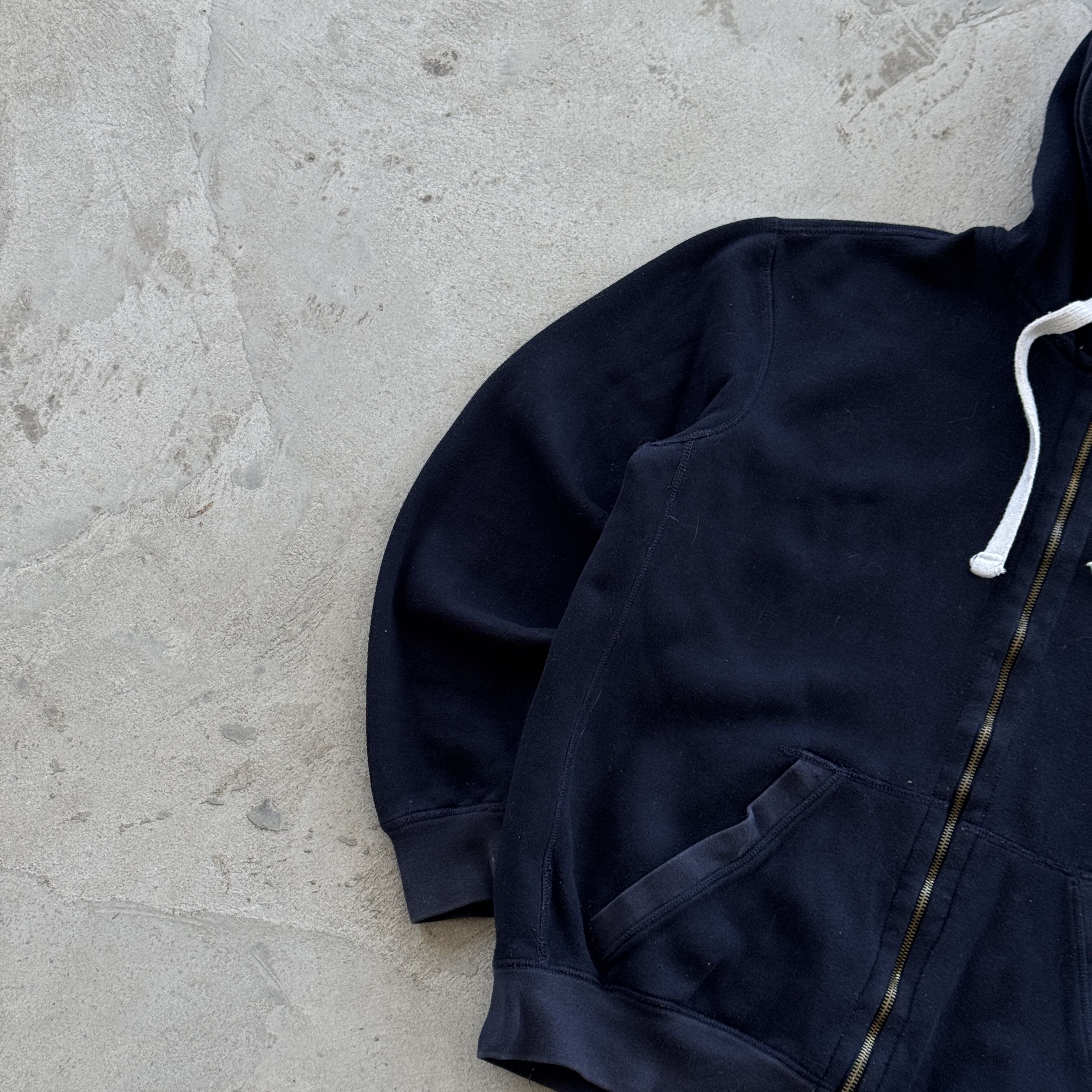 Polo Ralph Lauren Polo Ralph Lauren Waffle Lined Navy Zip Up Hoodie Size L Size US L / EU 52-54 / 3 - 3 Thumbnail