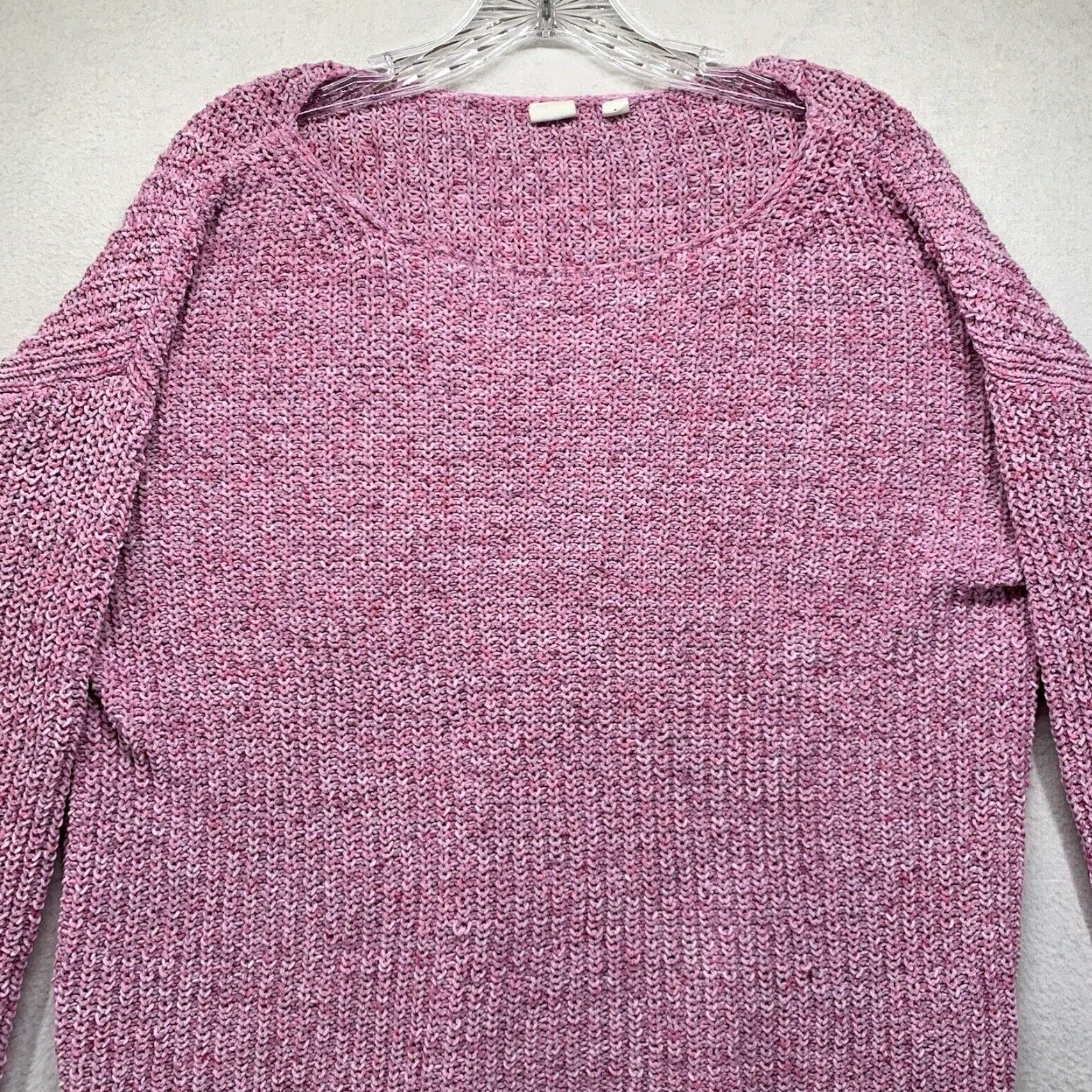 Gap The GAP Women's Small Pink Chunky Knit Sweater Pullover Oversized Size S / US 4 / IT 40 - 4 Thumbnail