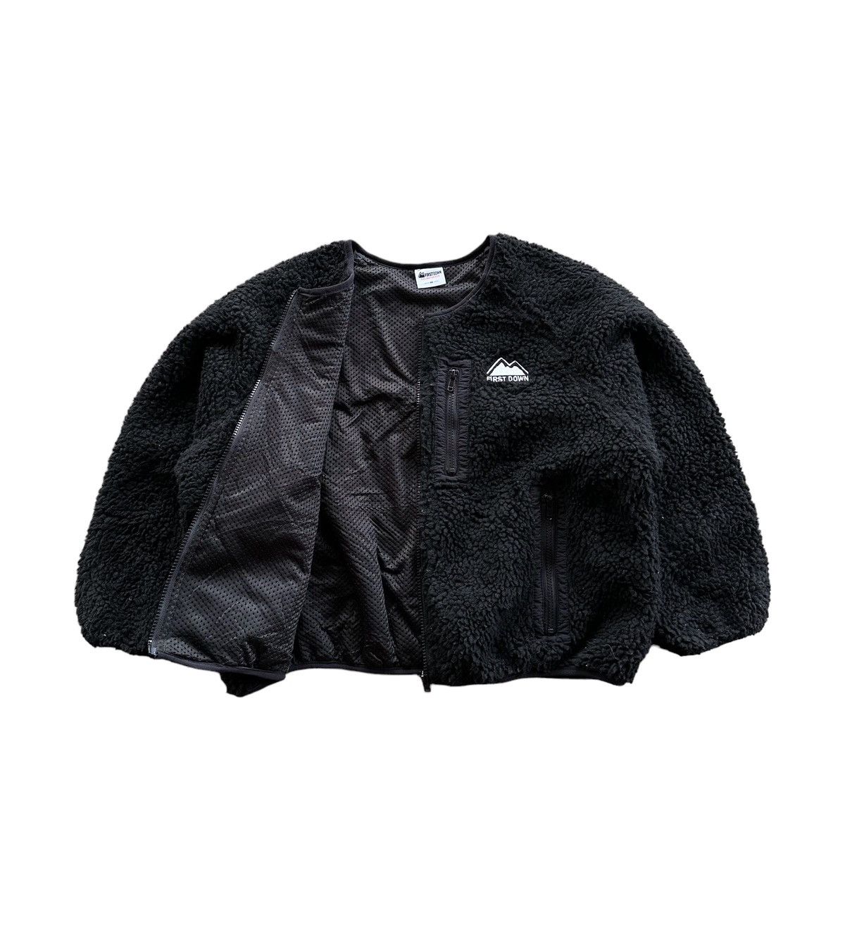 Vintage First Down Fleece Jacket Size M / US 6-8 / IT 42-44 - 13 Thumbnail