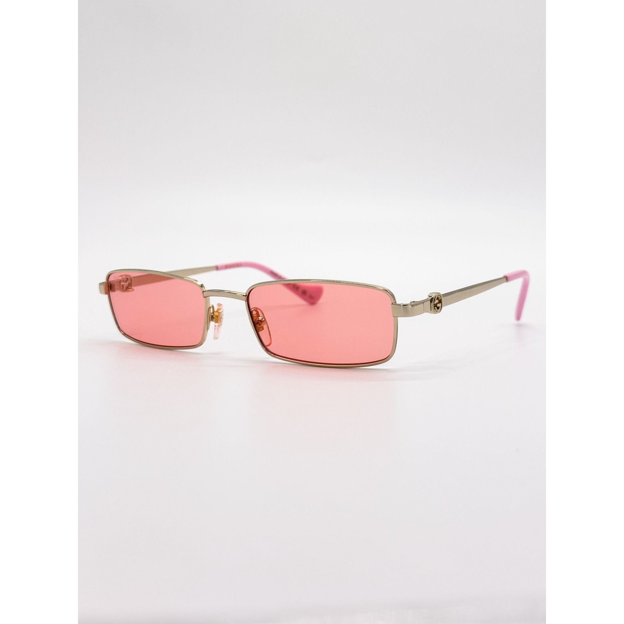 Gucci NEW GUCCI SUNGLASSES GG1600S 004 GOLD WOMEN WITH CHAIN Size ONE SIZE - 4 Thumbnail