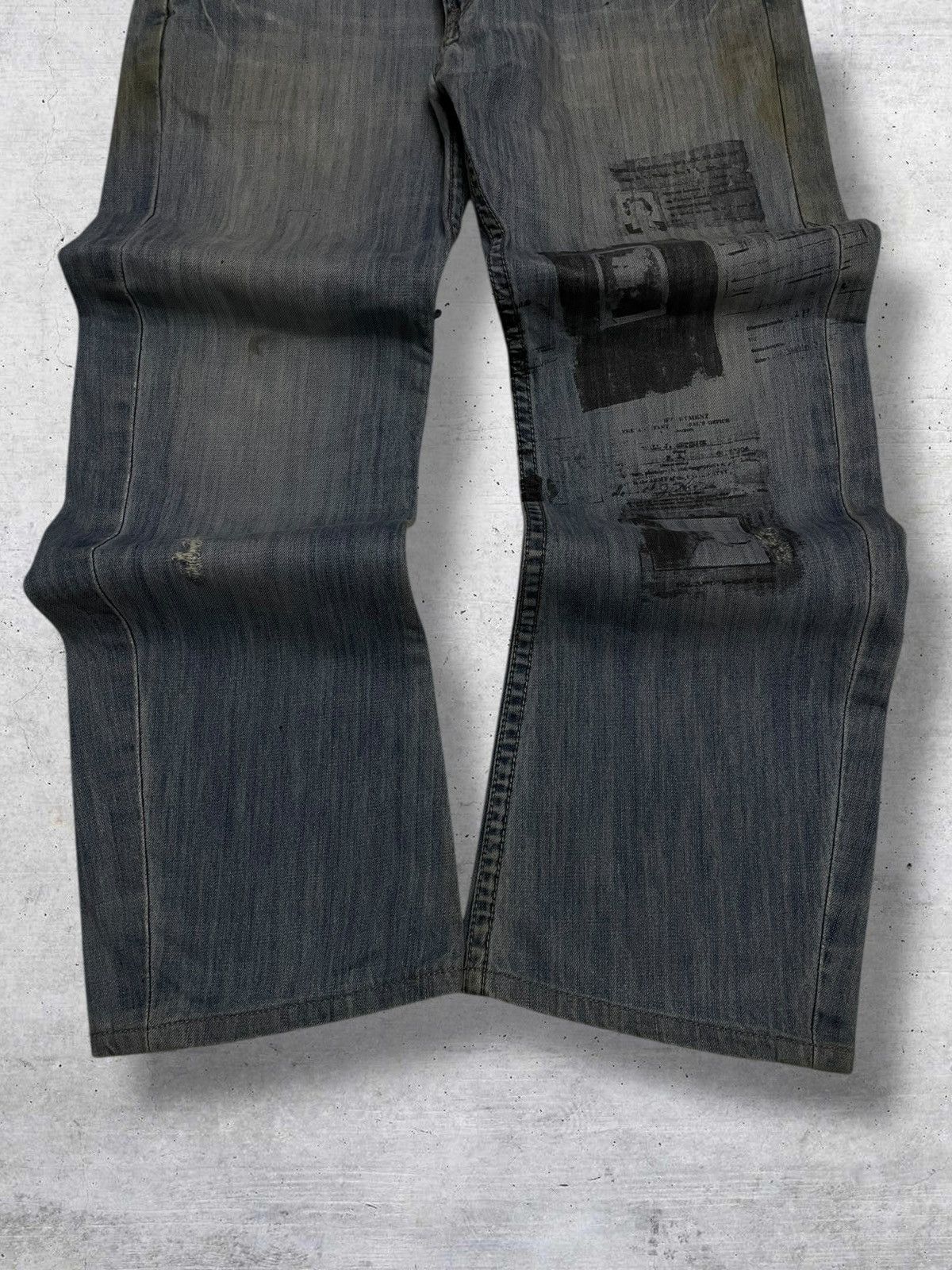 Japanese Brand VINTAGE TOUGH OG JAPAN CRAFTED RARE FIND SERIAL KILLER DENIM Size US 34 / EU 50 - 3 Thumbnail