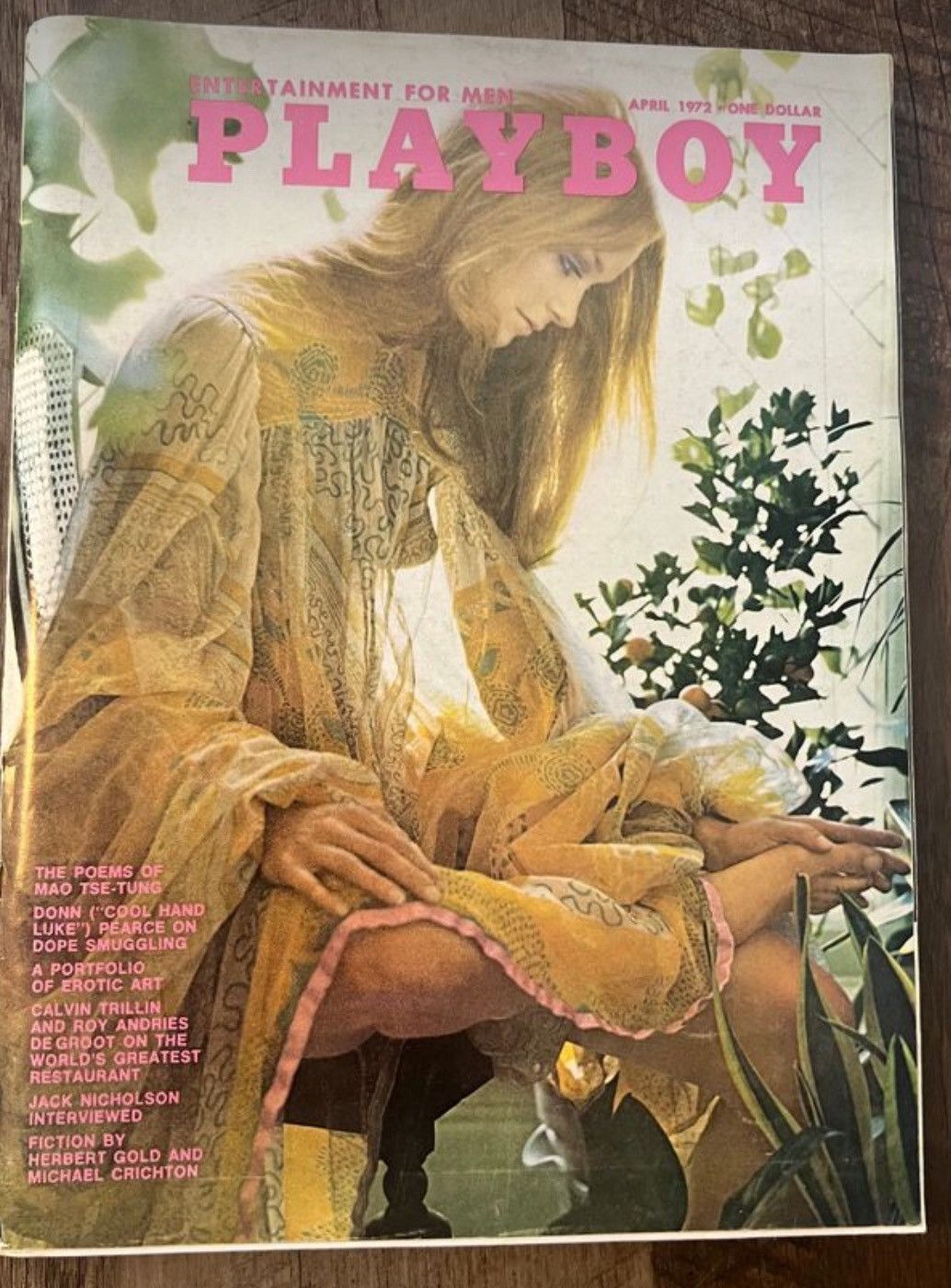 Playboy 1972 PLAYBOY Entertainment For Men Magazine - April 1972 Size ONE SIZE - 1 Preview