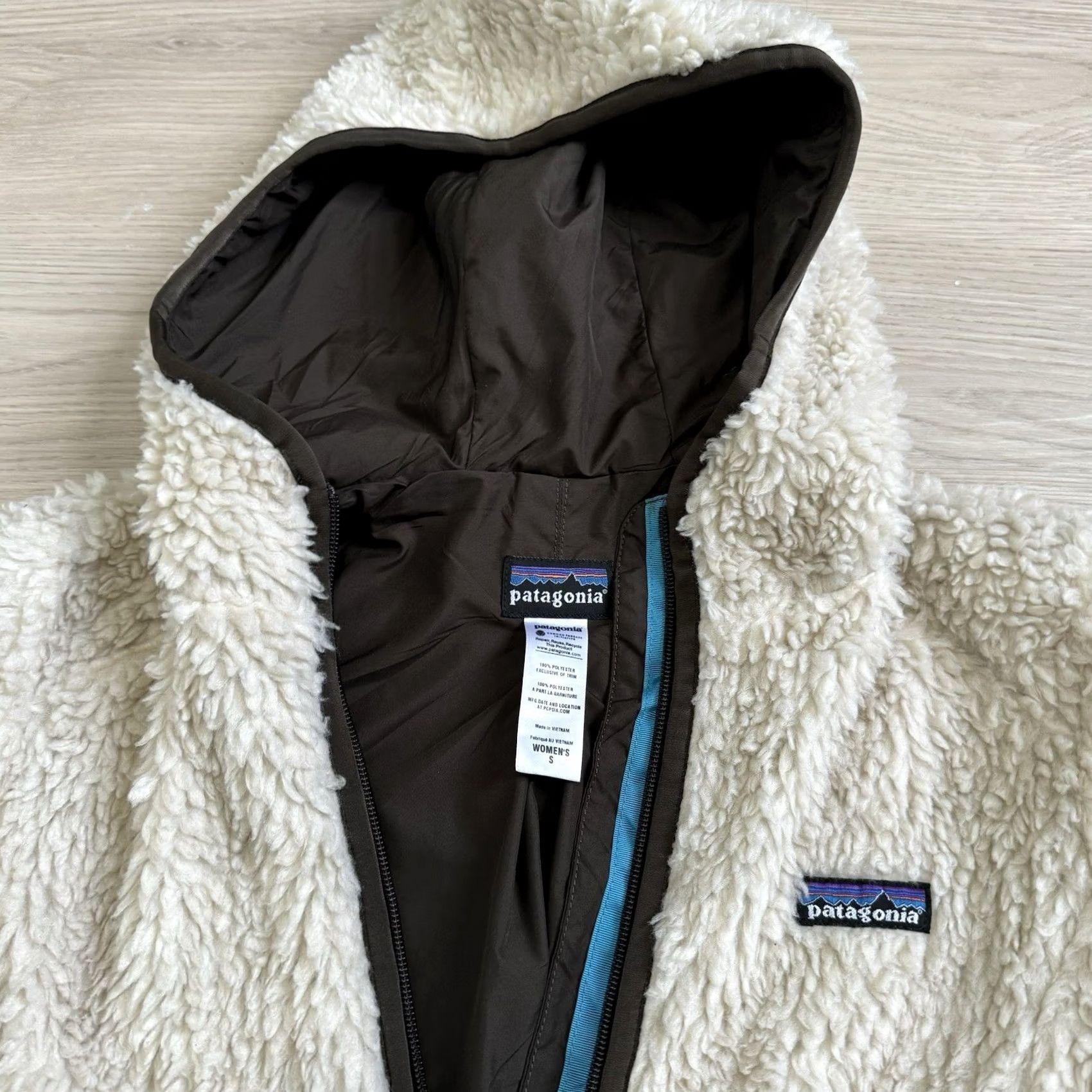 Patagonia Patagonia Women's Retro-X Cardigan Oatmeal Full Zip Jacket Mid-Length Handbag? Size S / US 4 / IT 40 - 5 Thumbnail