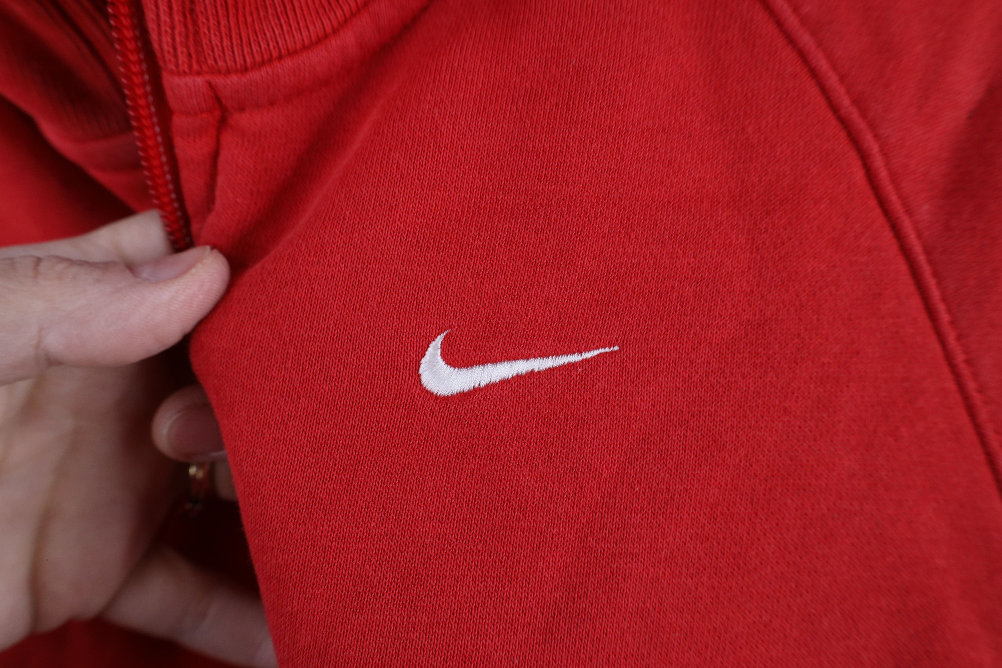 Nike × Vintage Vintage Y2K Nike Scott Mini Swoosh Half Zip Sweatshirt Size M / US 6-8 / IT 42-44 - 10 Thumbnail