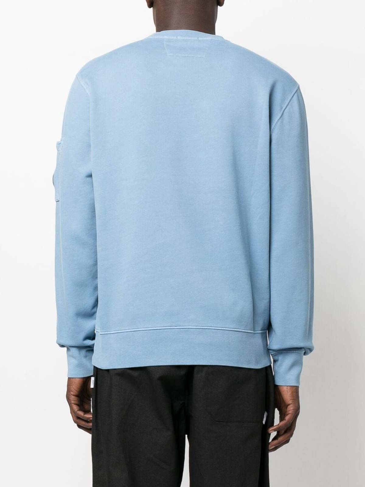 C.P. Company o1y1224 Crewneck Sweater in Light Blue Size US XXL / EU 58 / 5 - 3 Thumbnail