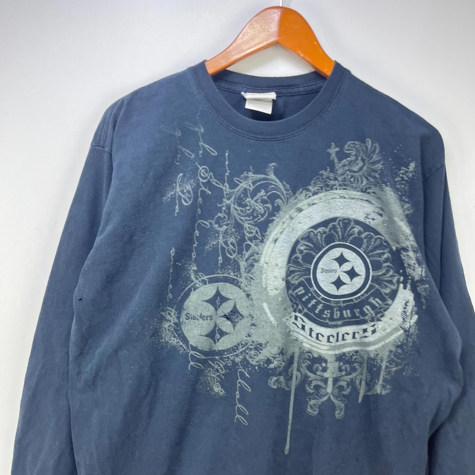 Other Vintage Pittsburgh Steelers Y2K Long Sleeve Shirt Large Size ONE SIZE - 2 Thumbnail