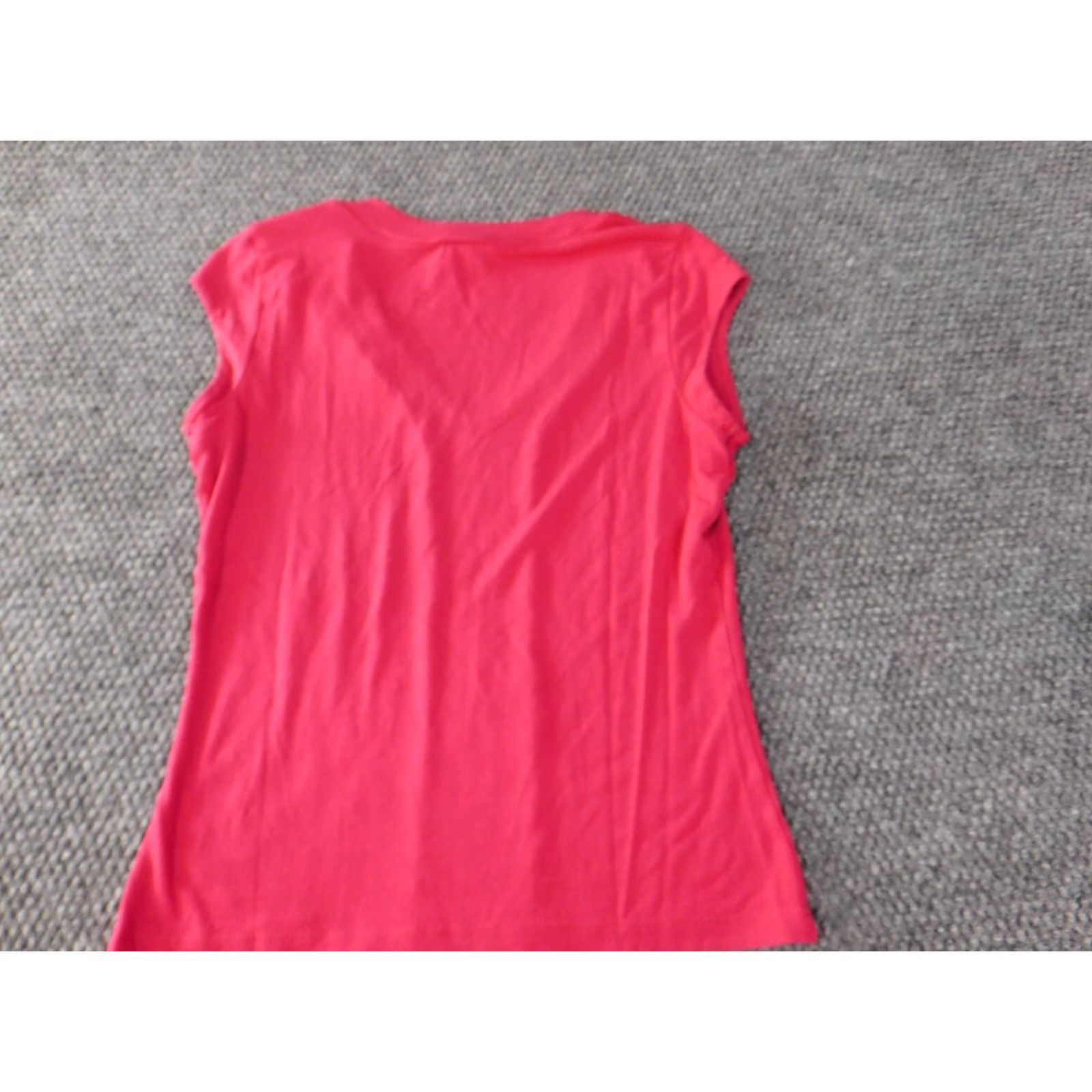 Ann Taylor Ann Taylor Loft Blouse XS Women Pink Round Neck Sleeveless Pullover Modal Stretch Casual Top Size XS / US 0-2 / IT 36-38 - 7 Thumbnail