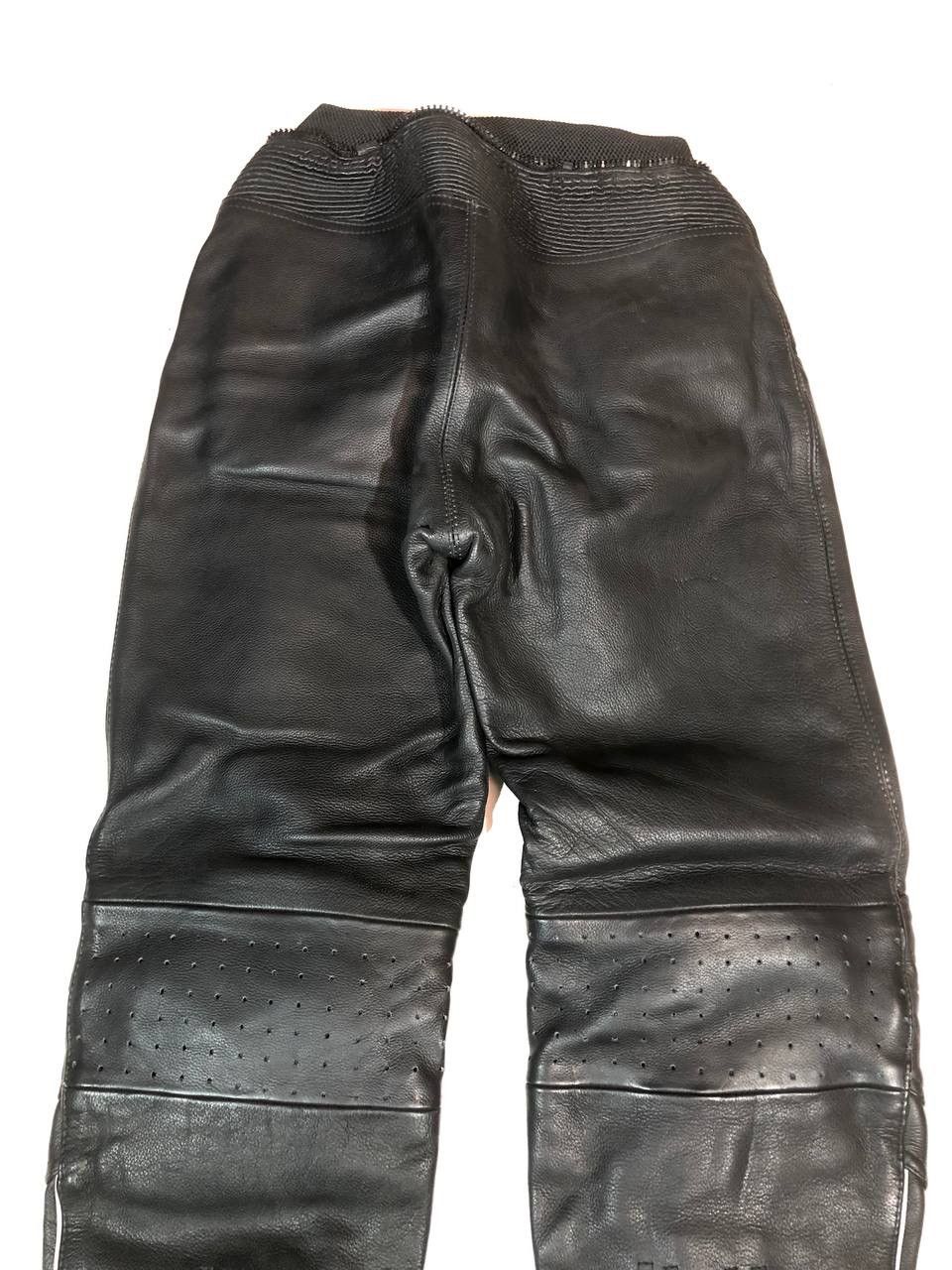 Vintage Cafe-Racer Racing Biker Leather Pants Vintage Size US 30 / EU 46 - 6 Thumbnail