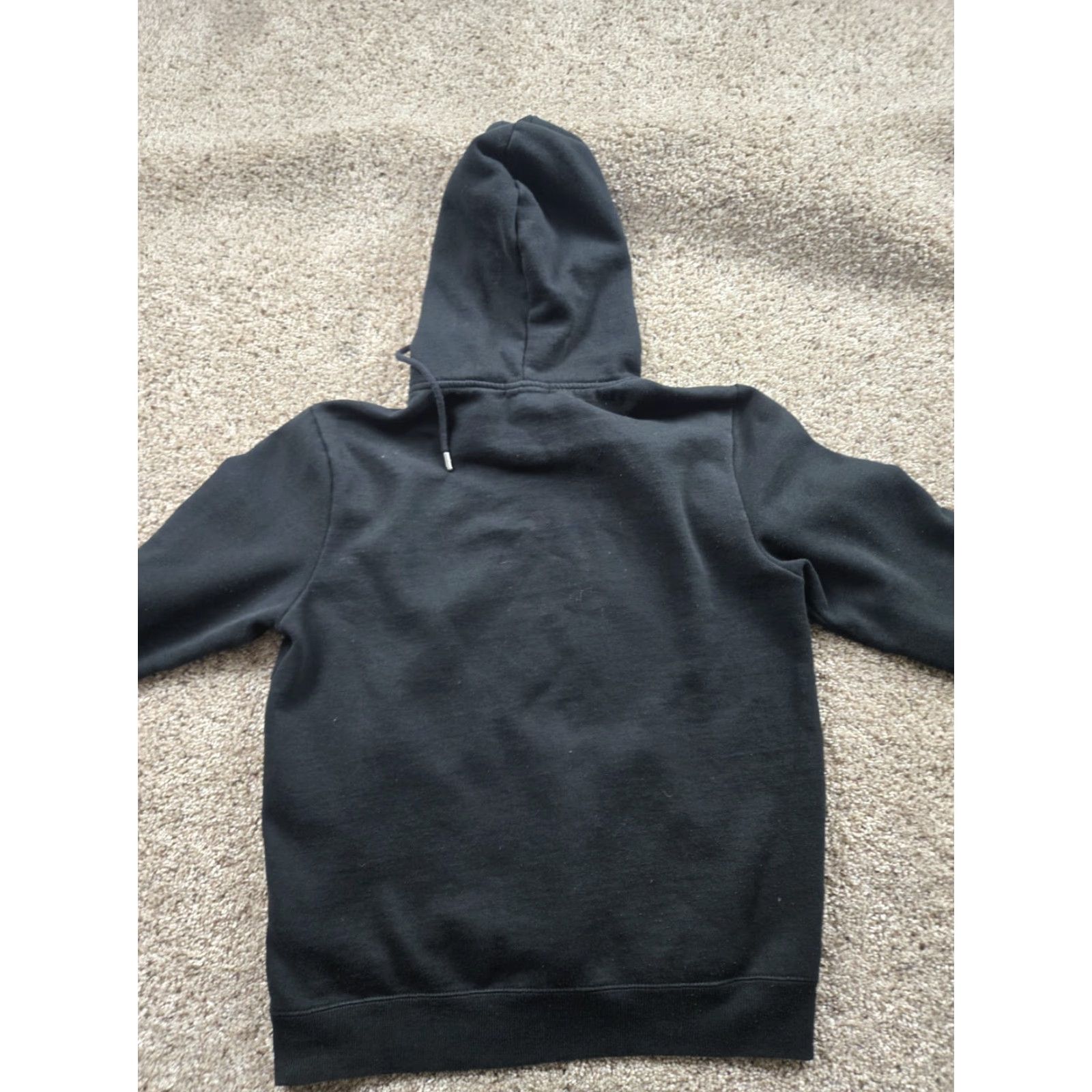 True Religion True Religion Hoodie Mens M Black Horseshoe Chenille Stitched Zip Pockets Logo Regular Knit Pullover Hoodie Mens Size US M / EU 48-50 / 2 - 7 Thumbnail