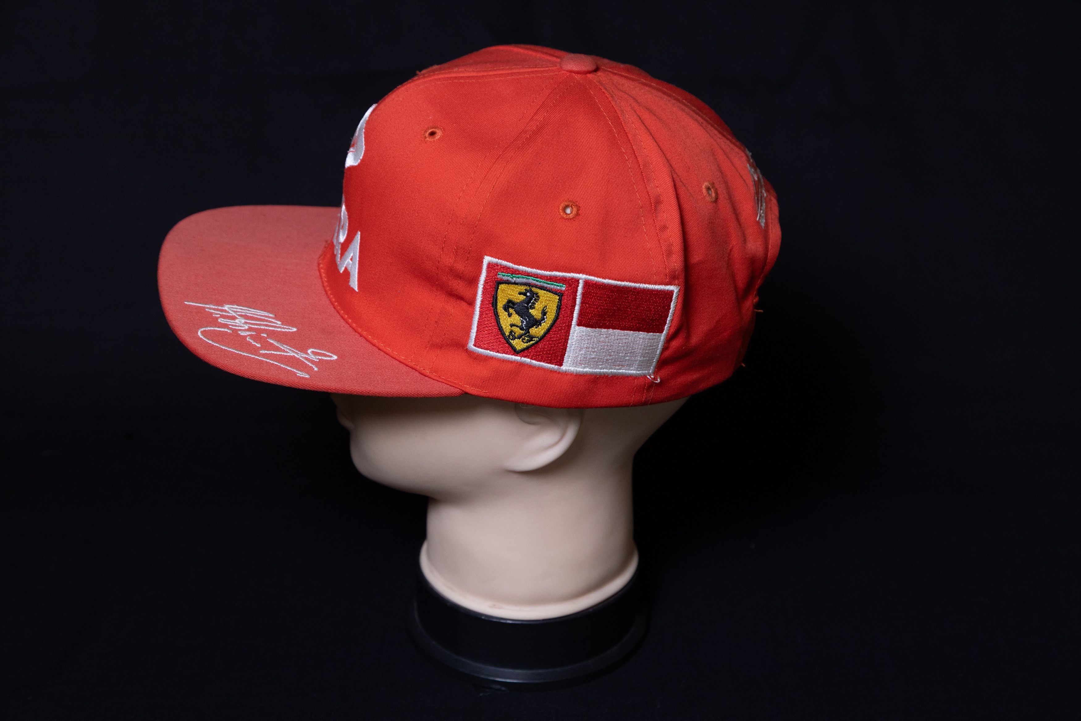 Hat Club Vintage Michael Schumacher Formula 1 Ferrari hat Racing cap Size ONE SIZE - 2 Thumbnail